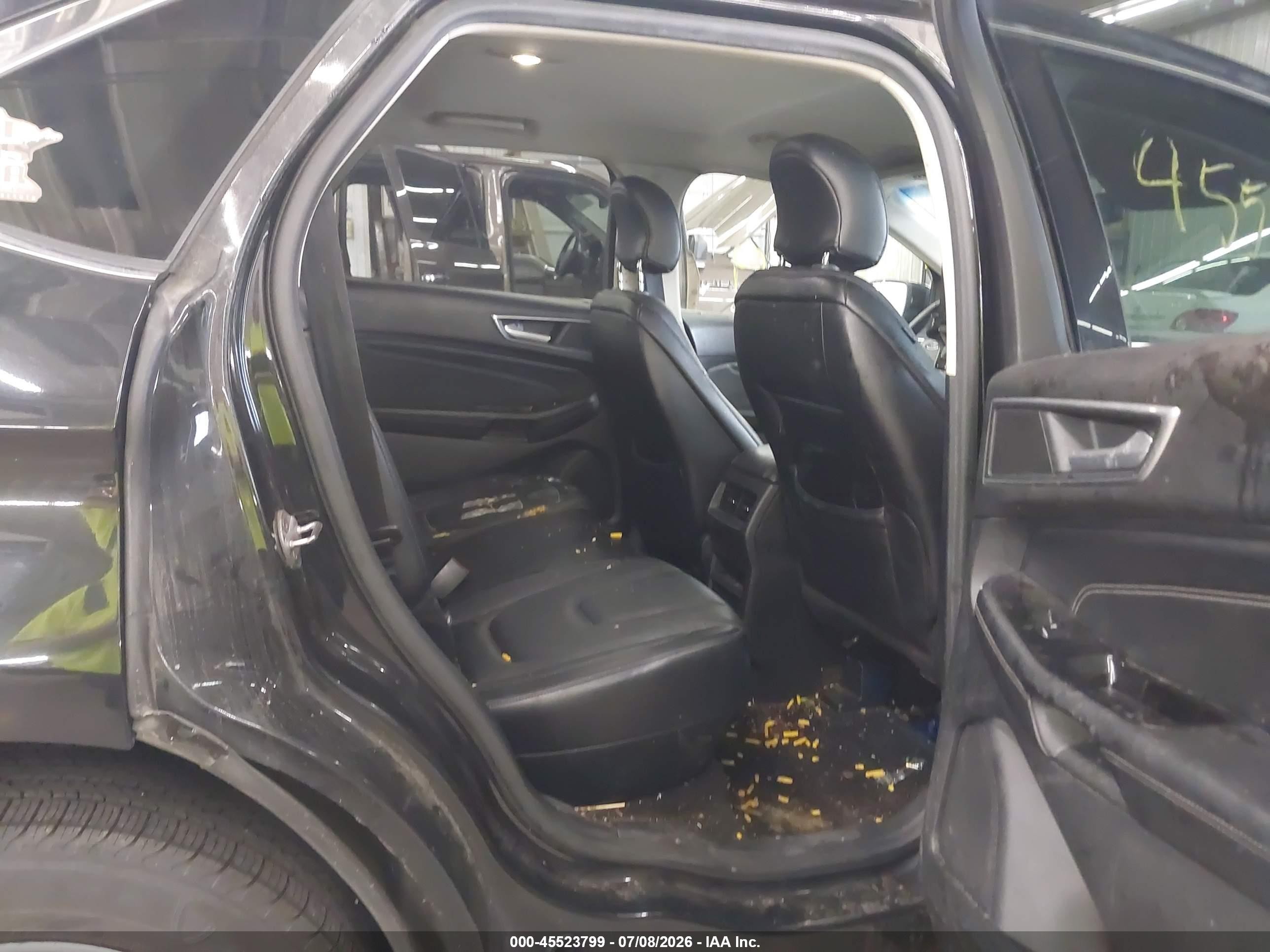 2015 Ford Edge Titanium Black vin: 2FMTK4K96FBB10113