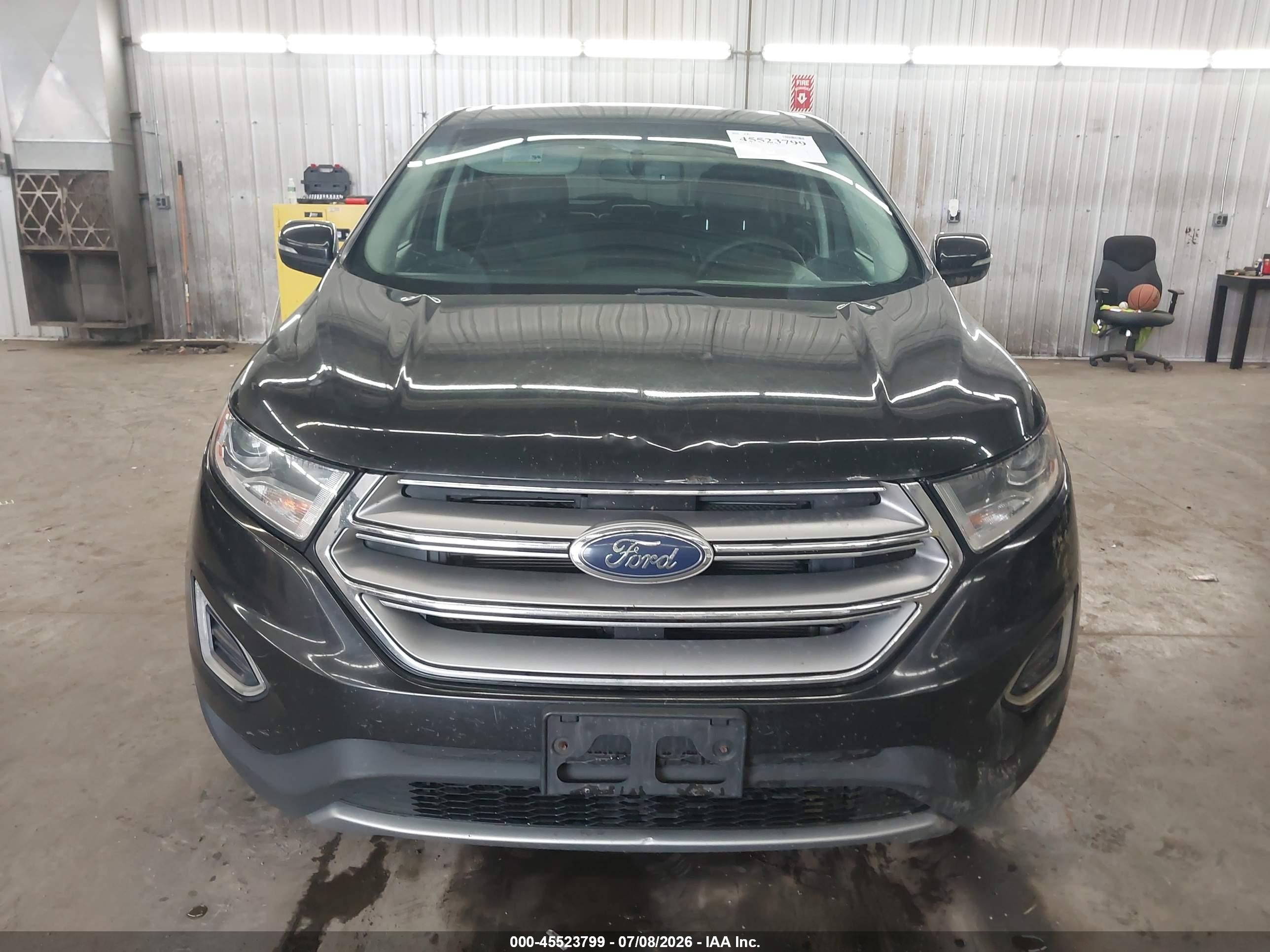 2015 Ford Edge Titanium Black vin: 2FMTK4K96FBB10113