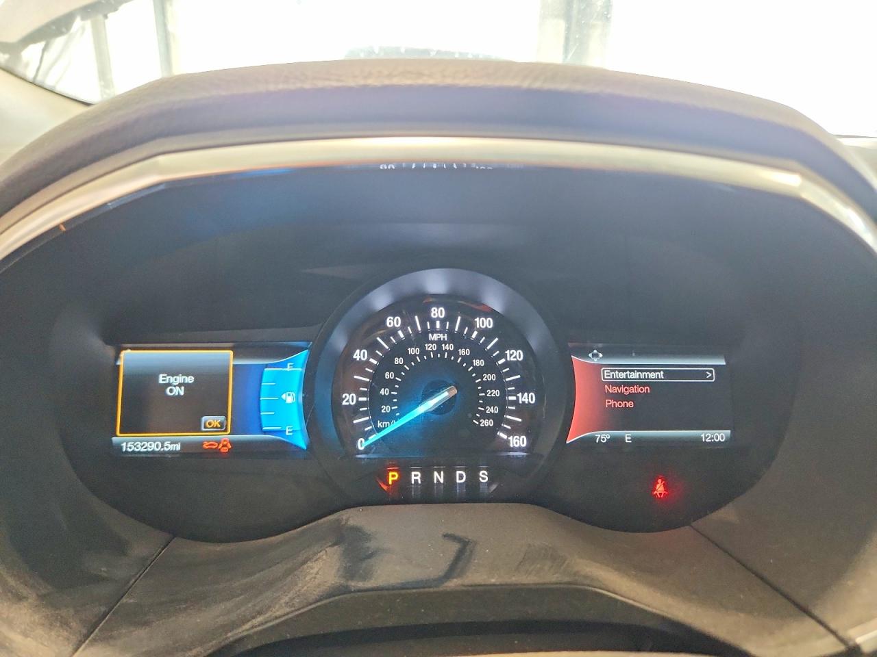 2015 Ford Edge Titanium White vin: 2FMTK4K96FBB35304