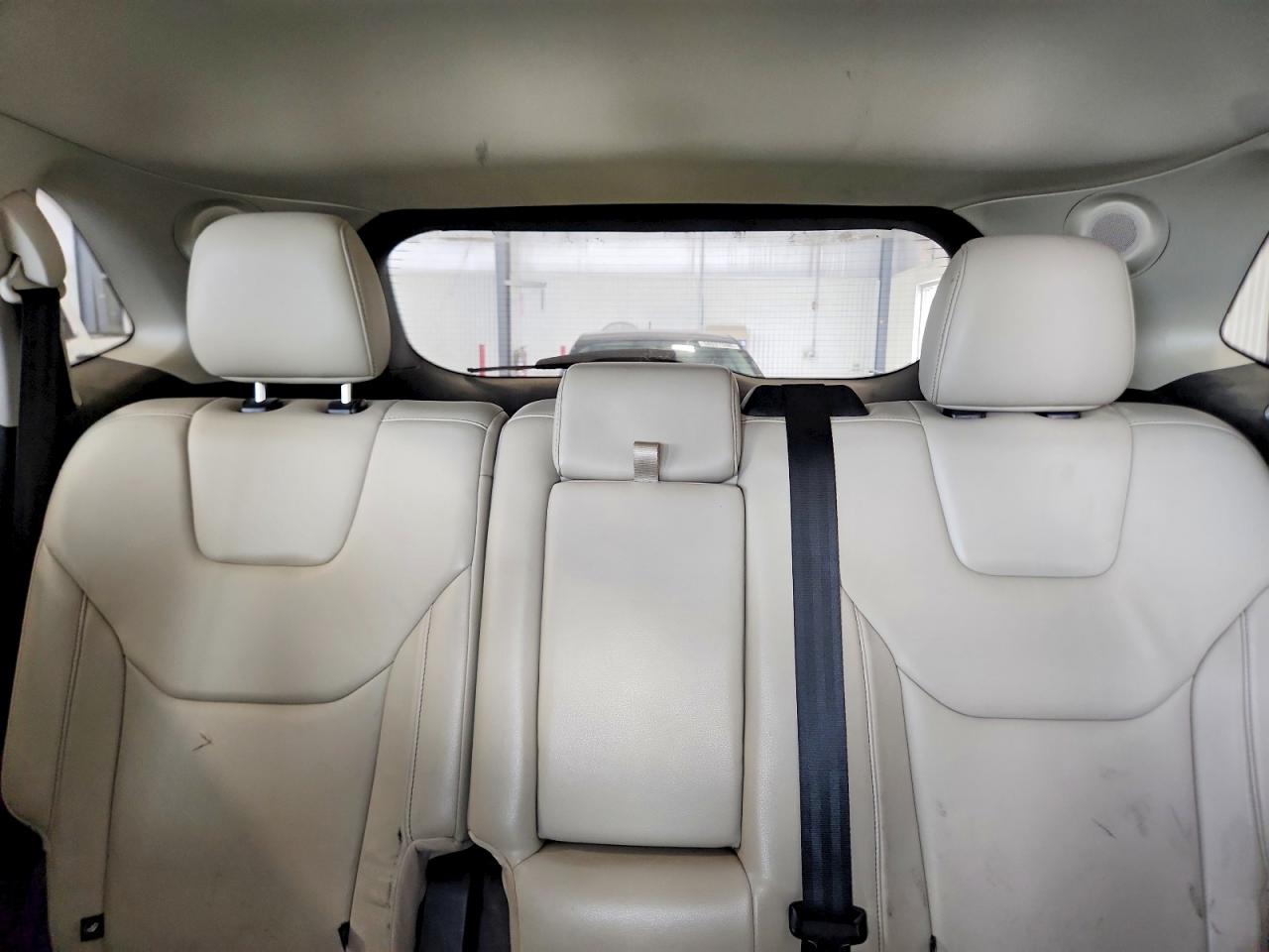 2015 Ford Edge Titanium White vin: 2FMTK4K96FBB35304