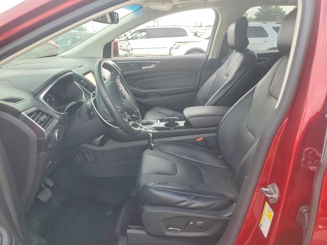 2015 Ford Edge Titanium Red vin: 2FMTK4K96FBB50174