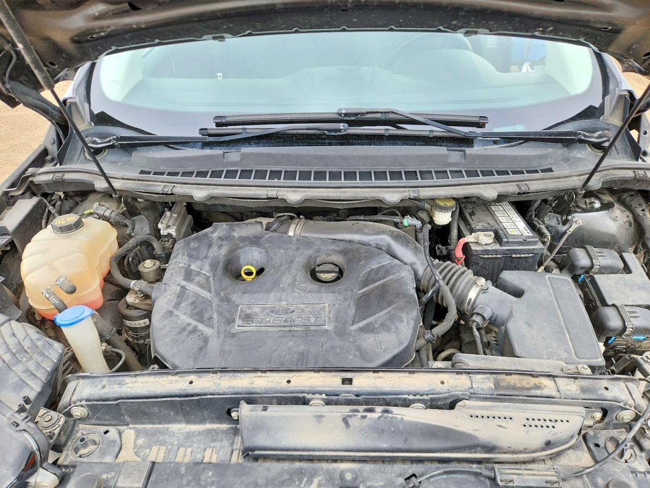2015 Ford Edge Titanium Серый vin: 2FMTK4K97FBB24005
