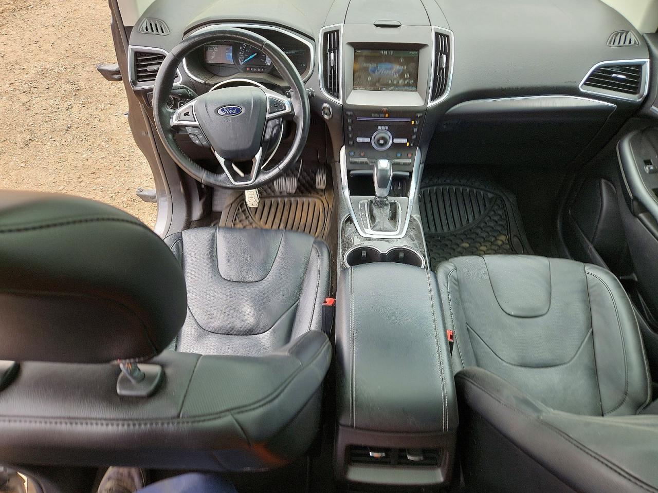2015 Ford Edge Titanium Серый vin: 2FMTK4K97FBB24005