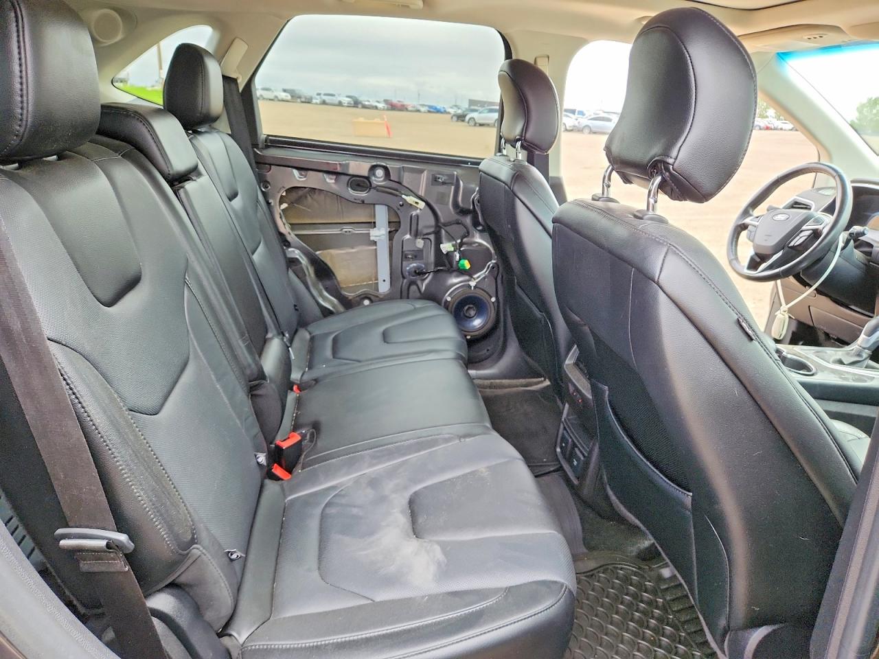 2015 Ford Edge Titanium Серый vin: 2FMTK4K97FBB24005