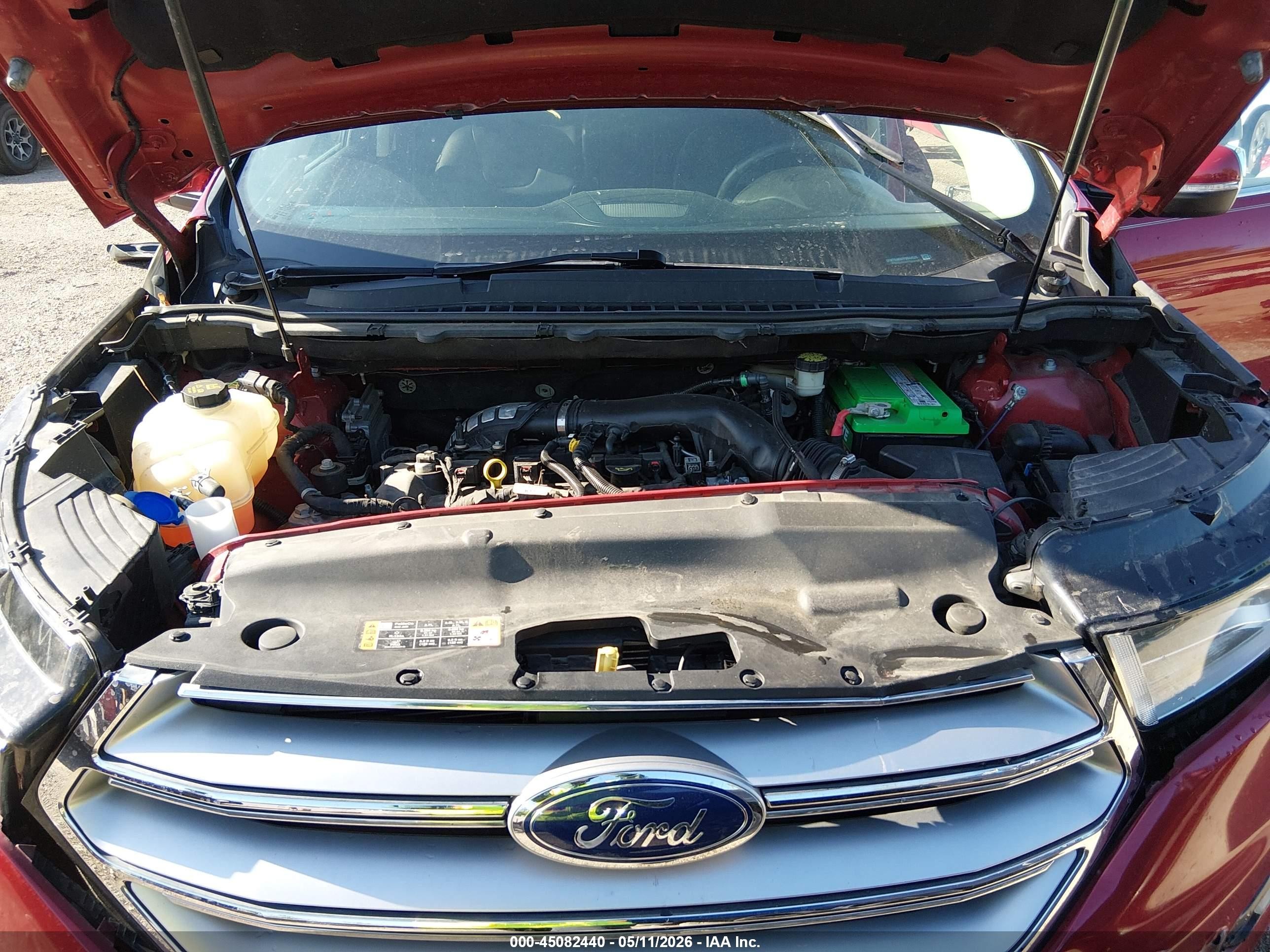 2015 Ford Edge Titanium Красный vin: 2FMTK4K97FBB44528