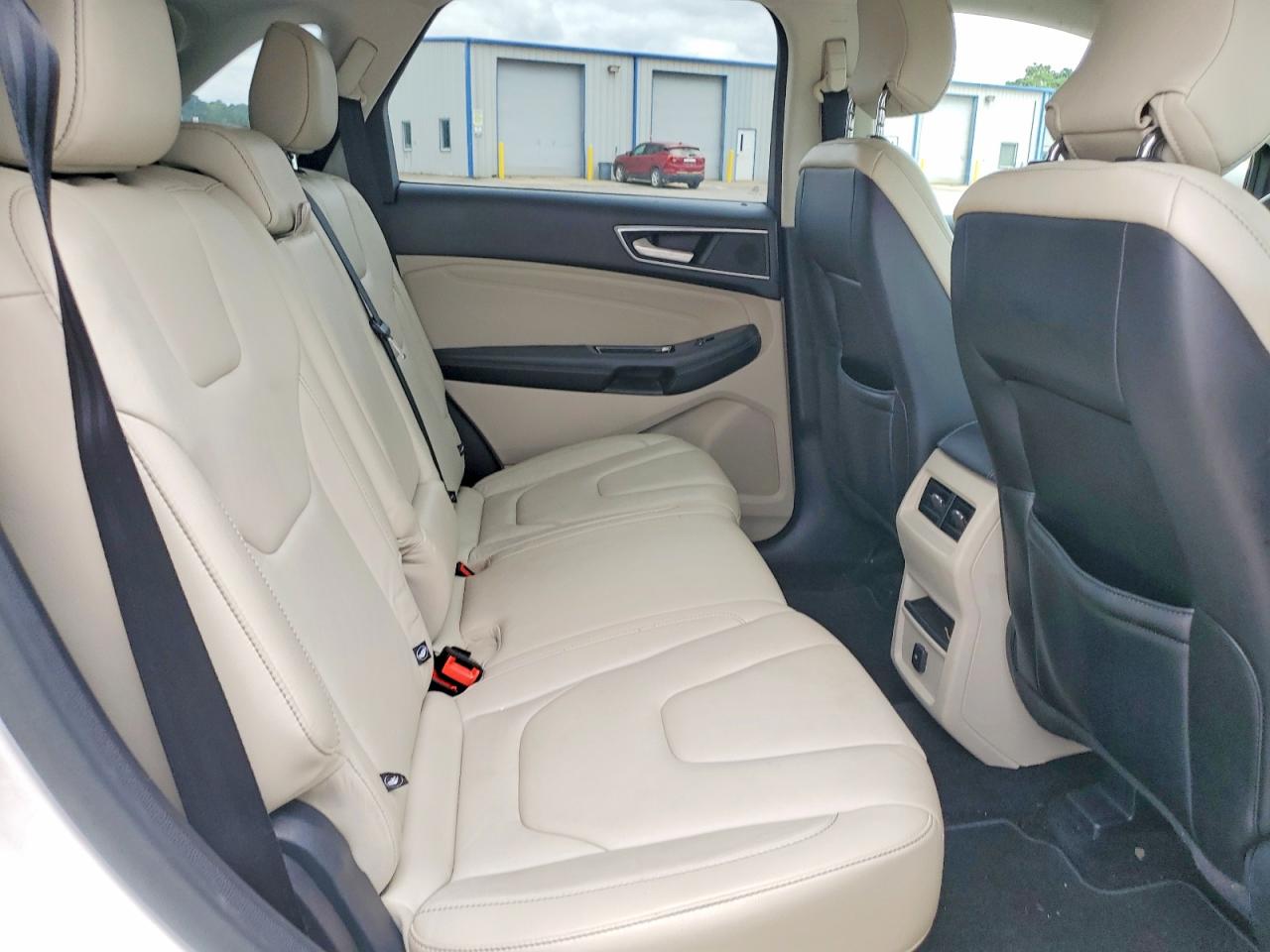 2015 Ford Edge Titanium White vin: 2FMTK4K97FBB68490