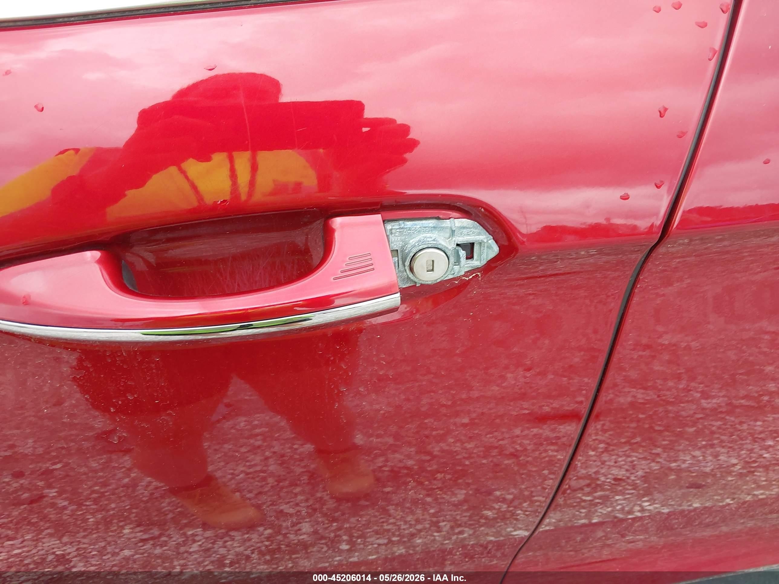 2015 Ford Edge Titanium Red vin: 2FMTK4K98FBB03485