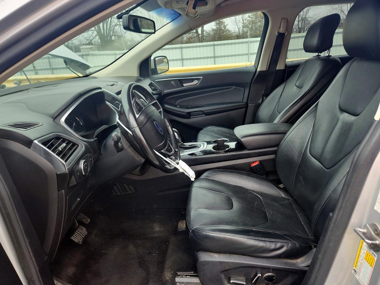2015 Ford Edge Titanium Silver vin: 2FMTK4K99FBB22210
