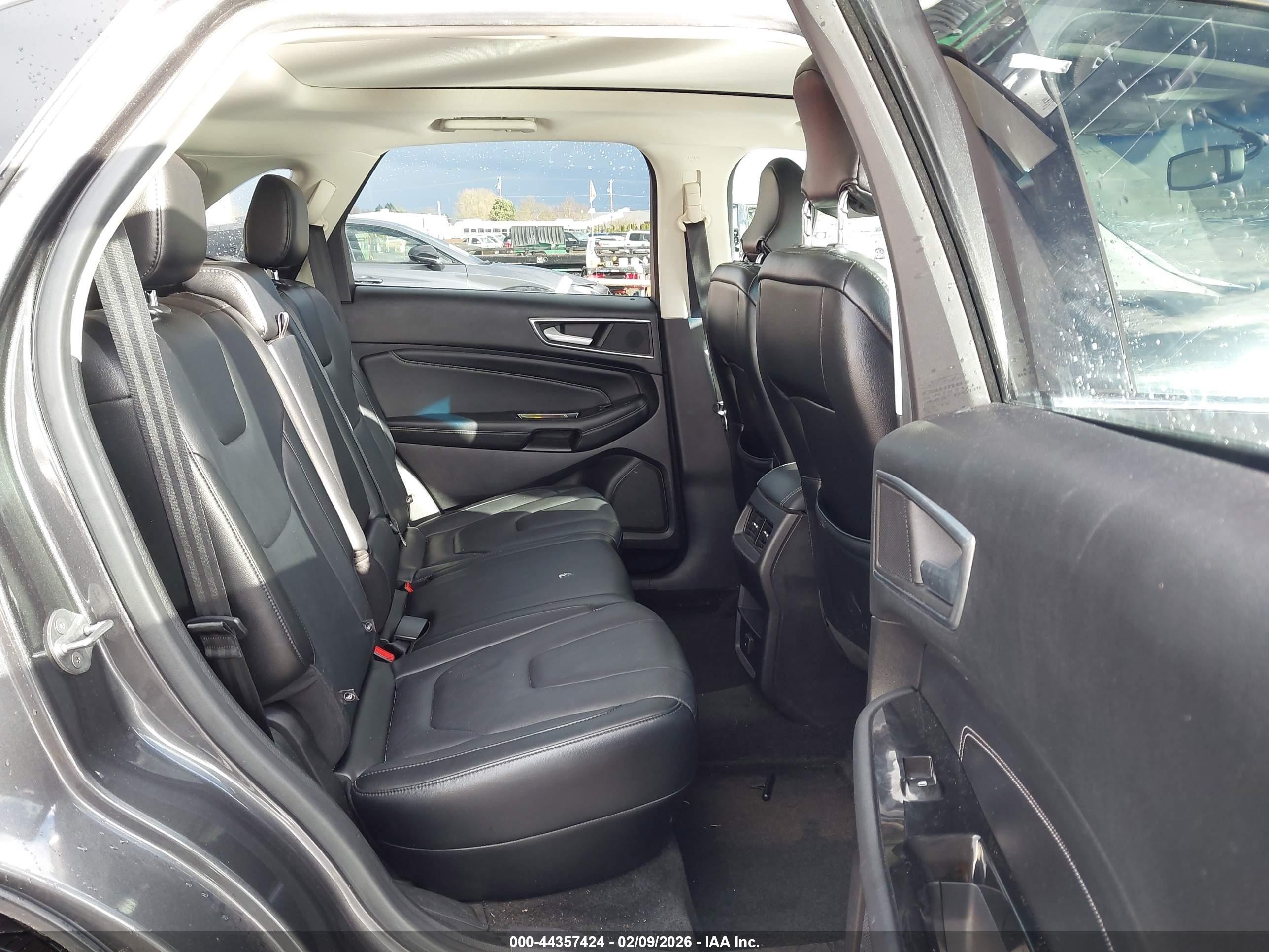 2015 Ford Edge Titanium Gray vin: 2FMTK4K9XFBB22149
