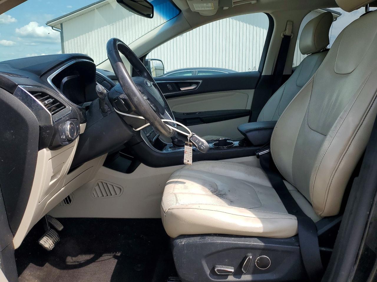 2015 Ford Edge Titanium Black vin: 2FMTK4K9XFBB43504