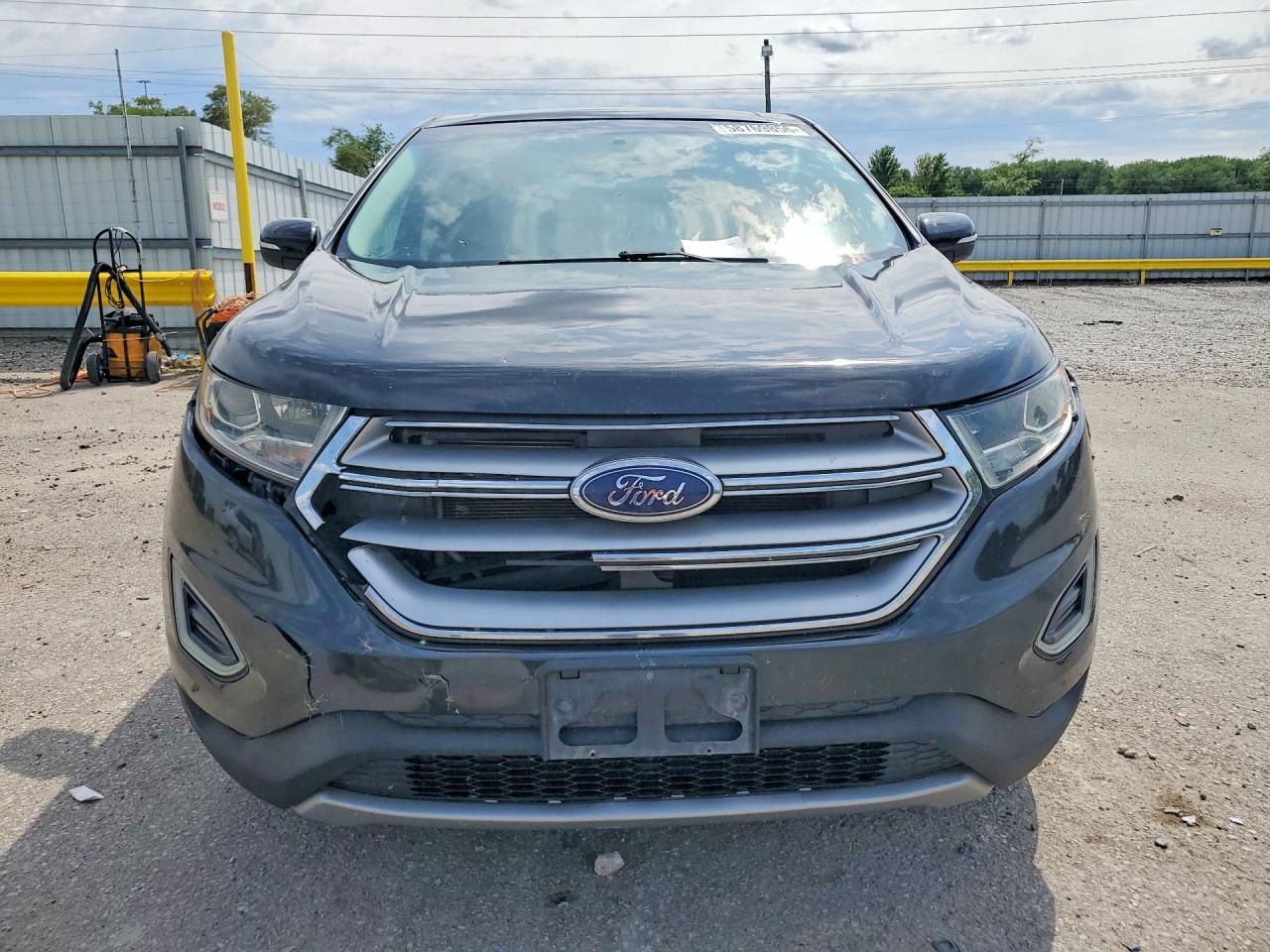 2015 Ford Edge Titanium Black vin: 2FMTK4K9XFBB43504
