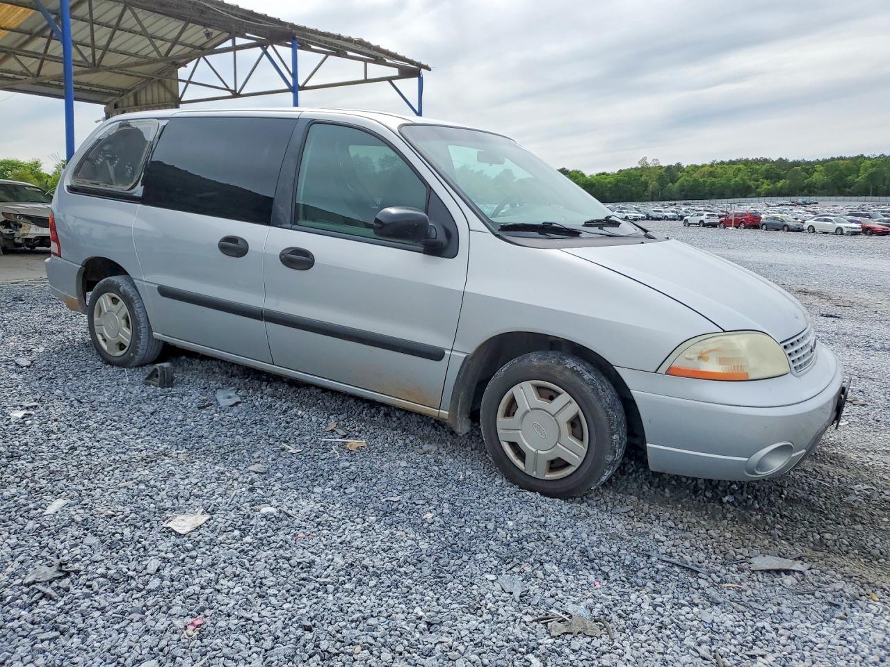 2003 Ford Windstar Wagon Silver vin: 2FMZA50403BA64915