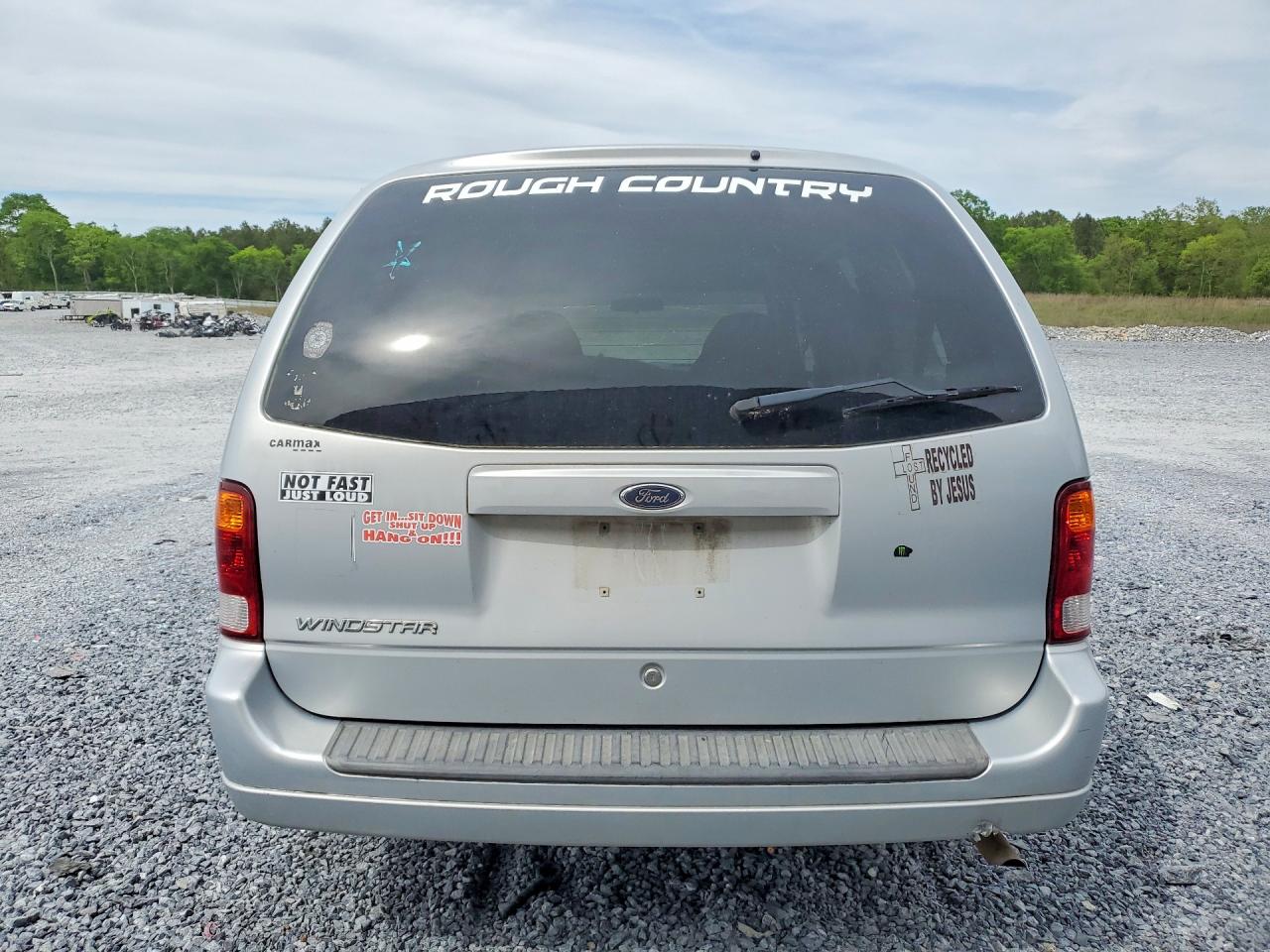 2003 Ford Windstar Wagon Silver vin: 2FMZA50403BA64915
