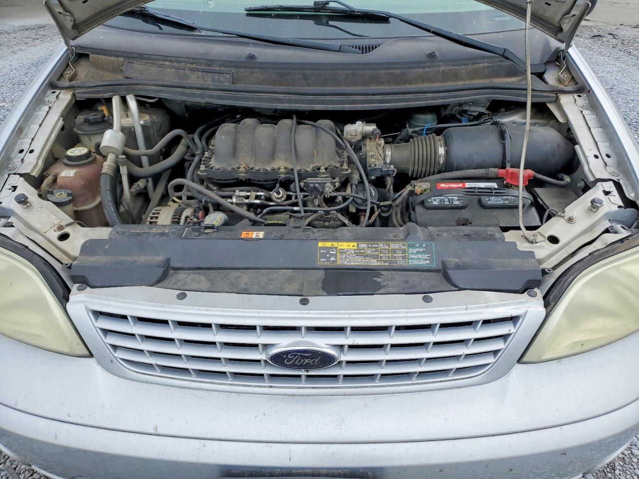 2003 Ford Windstar Wagon Silver vin: 2FMZA50403BA64915