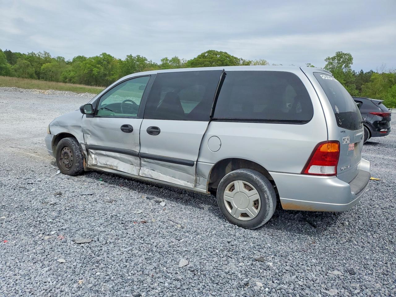2003 Ford Windstar Wagon Silver vin: 2FMZA50403BA64915