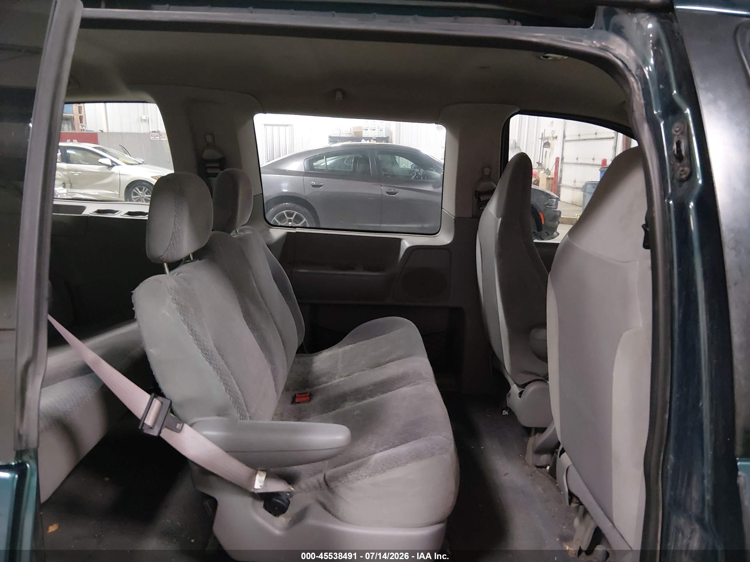 2001 Ford Windstar Lx Green vin: 2FMZA50411BB09552