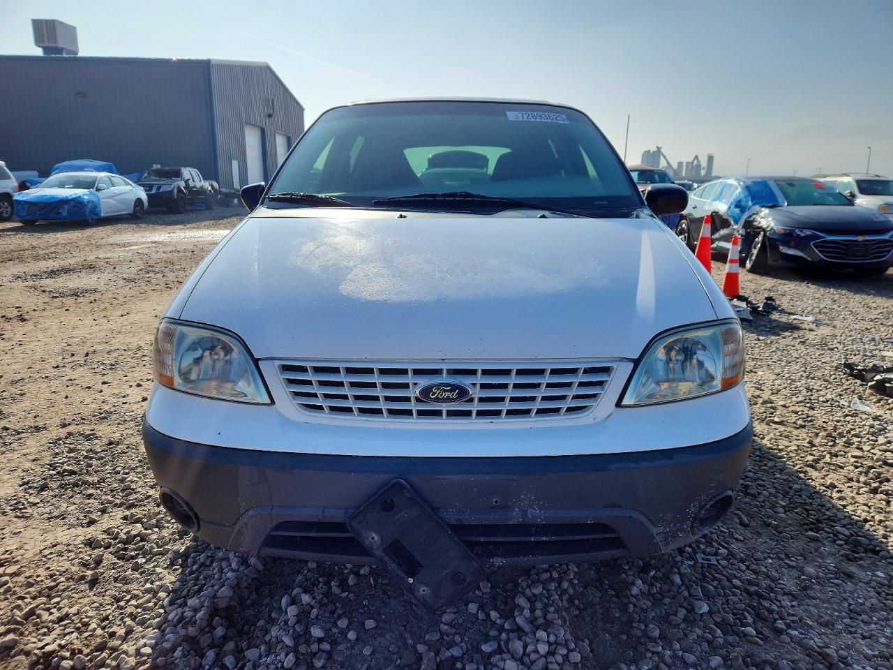 2001 Ford Windstar Lx White vin: 2FMZA50421BA40340