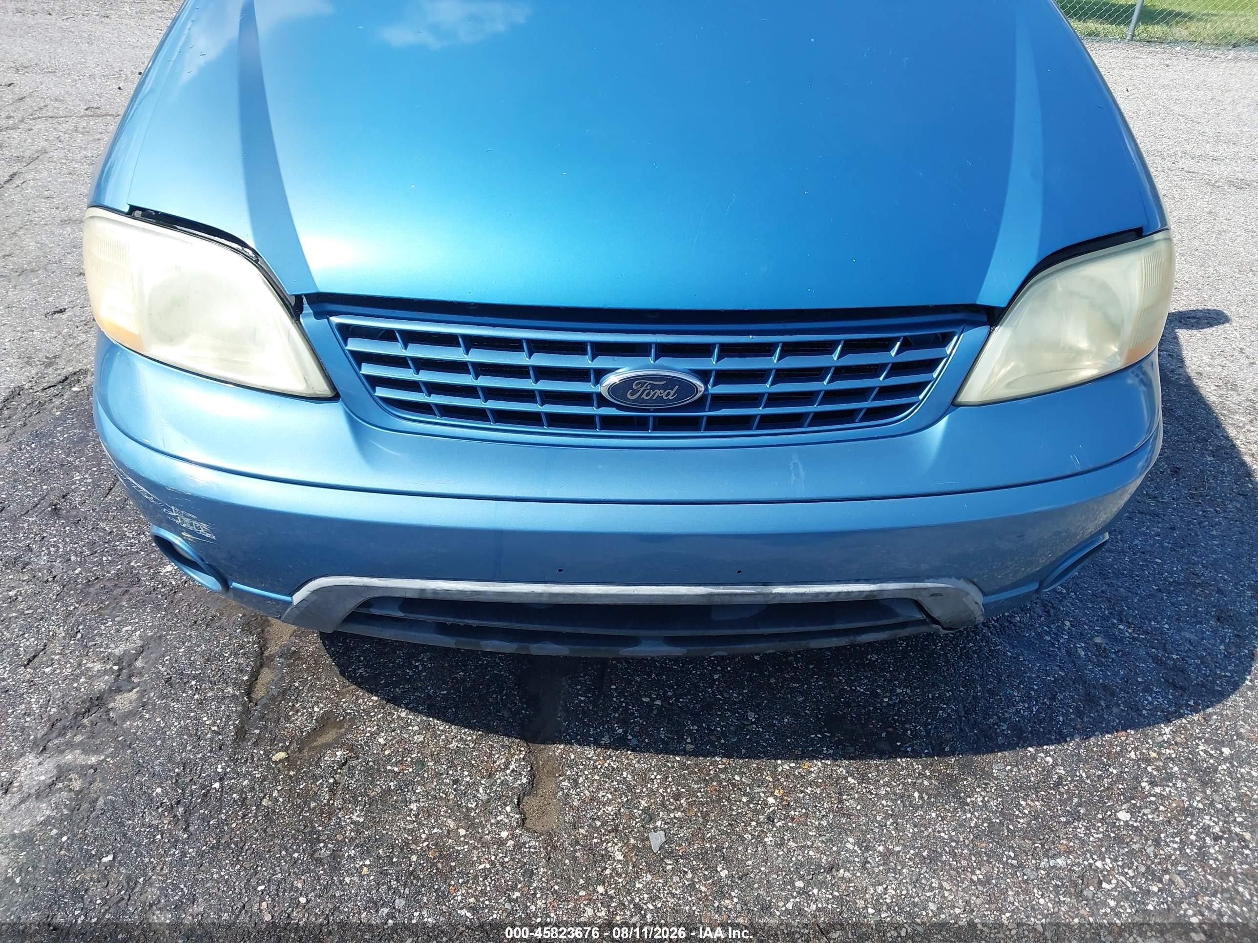 2003 Ford Windstar Standard Синий vin: 2FMZA504X3BA88932