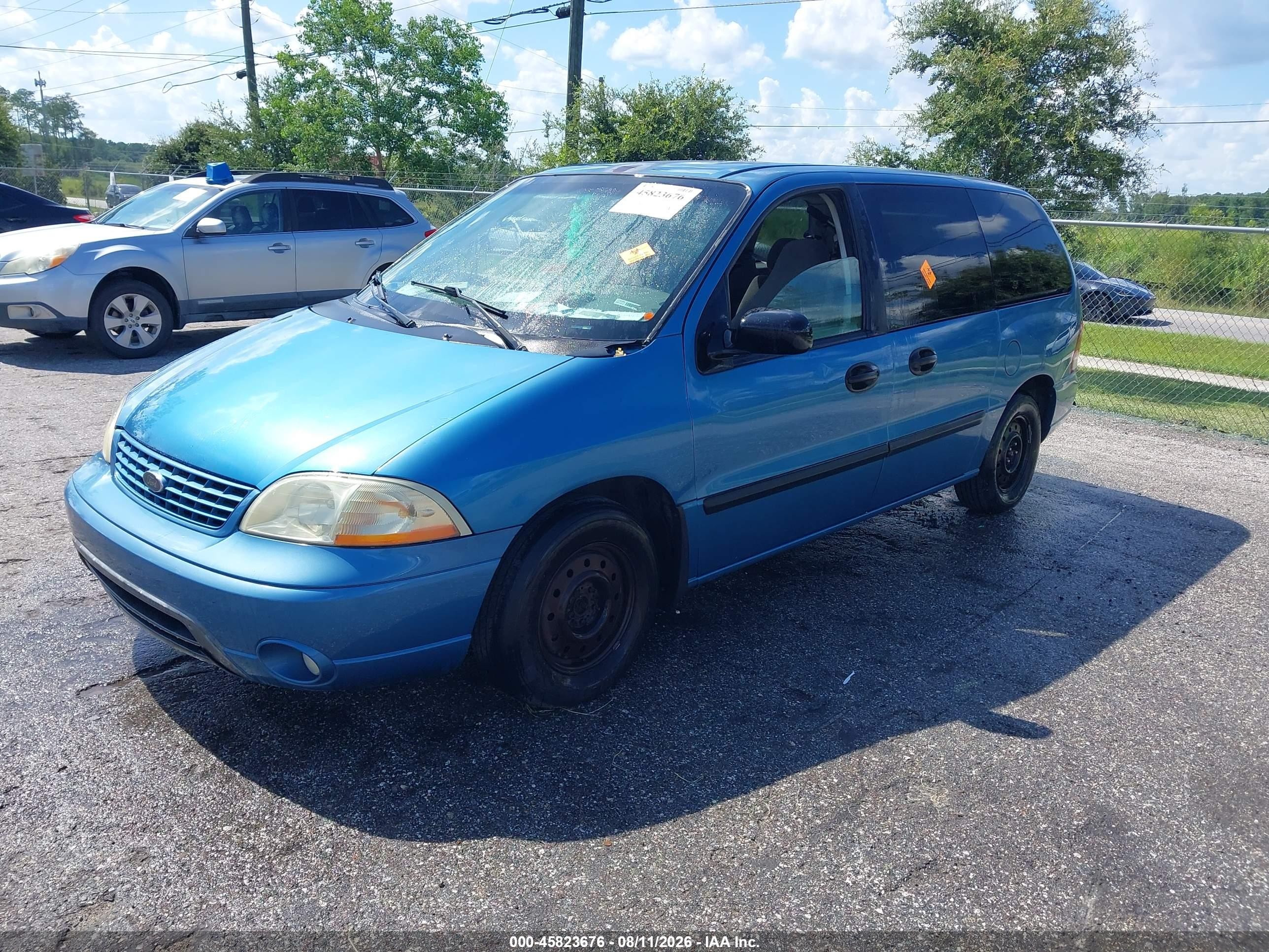 2003 Ford Windstar Standard Синий vin: 2FMZA504X3BA88932