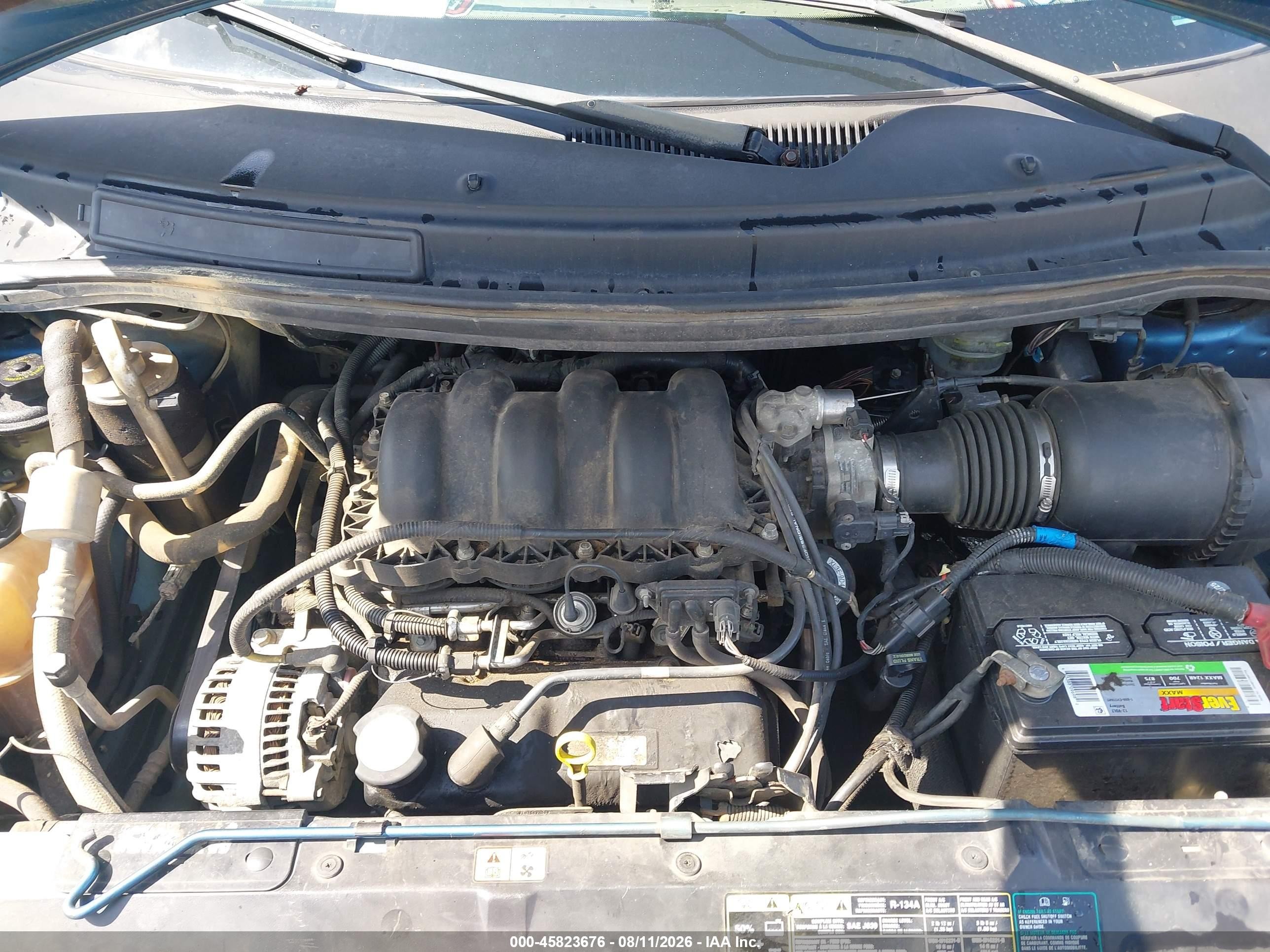 2003 Ford Windstar Standard Синий vin: 2FMZA504X3BA88932