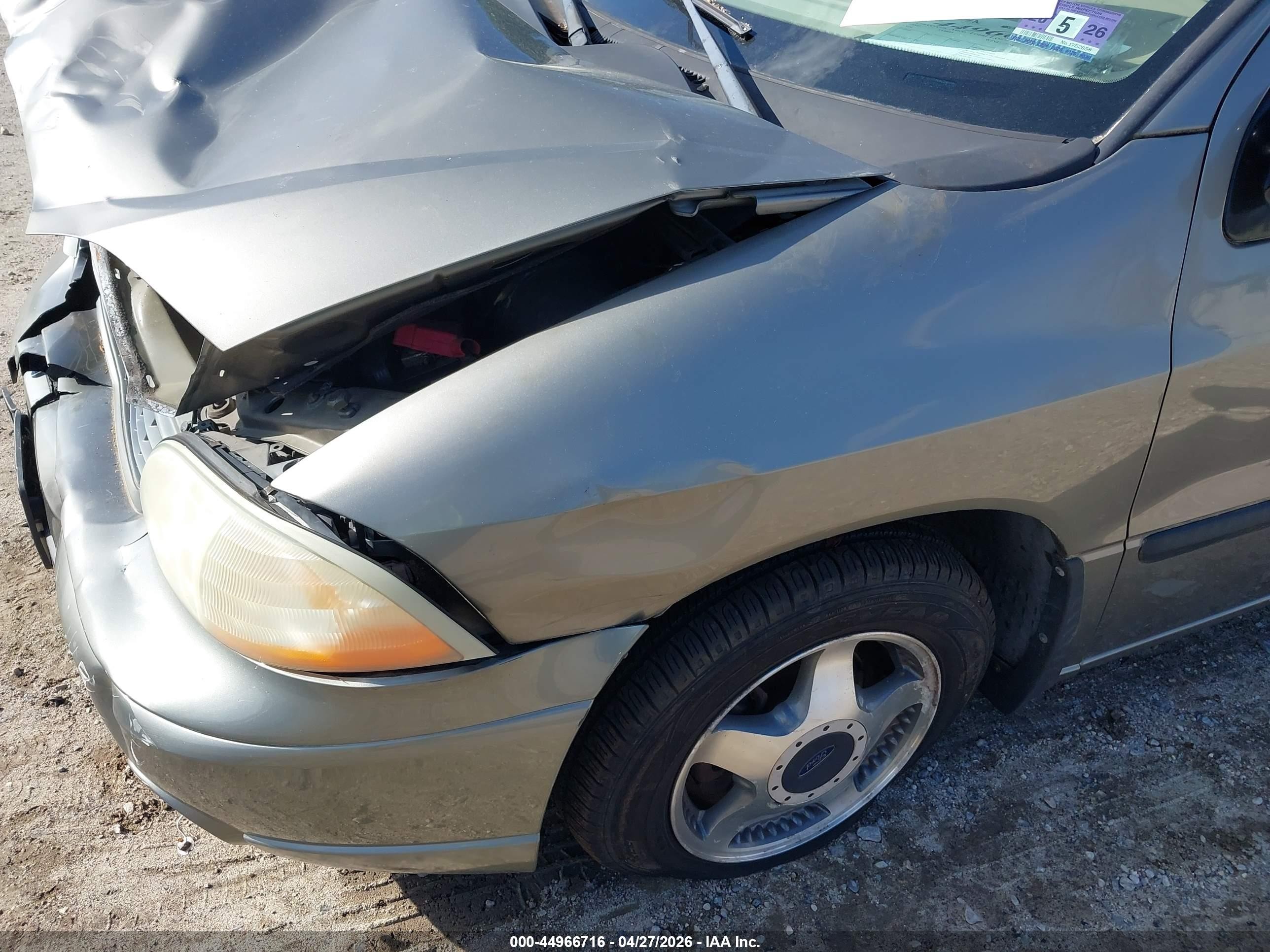 2002 Ford Windstar Lx Gray vin: 2FMZA51402BB08361