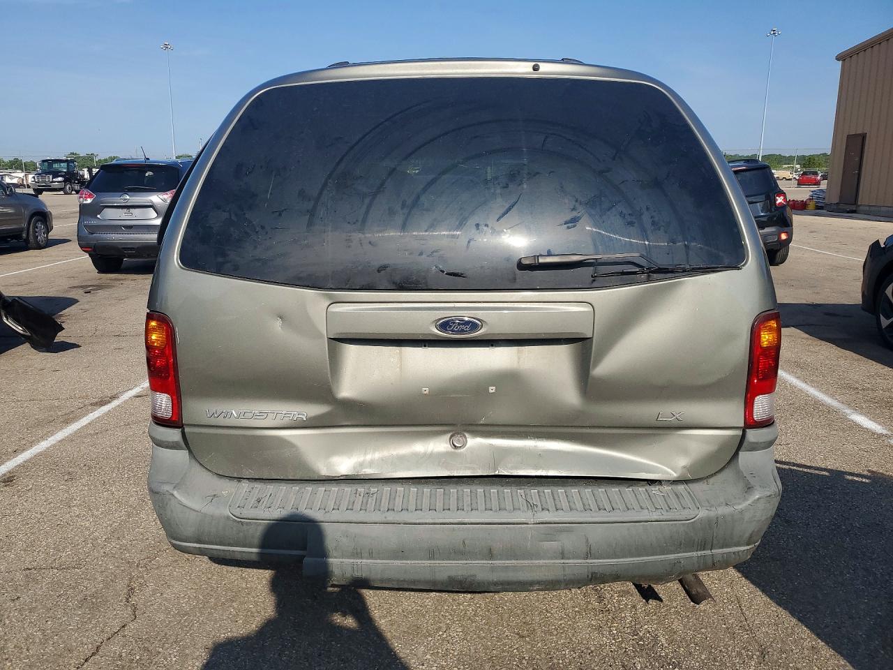 2001 Ford Windstar Lx Gray vin: 2FMZA51411BB57924