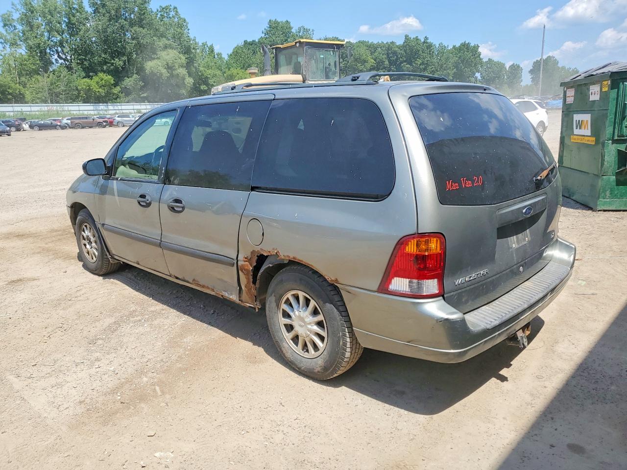 2002 Ford Windstar Lx Gray vin: 2FMZA51412BA69943