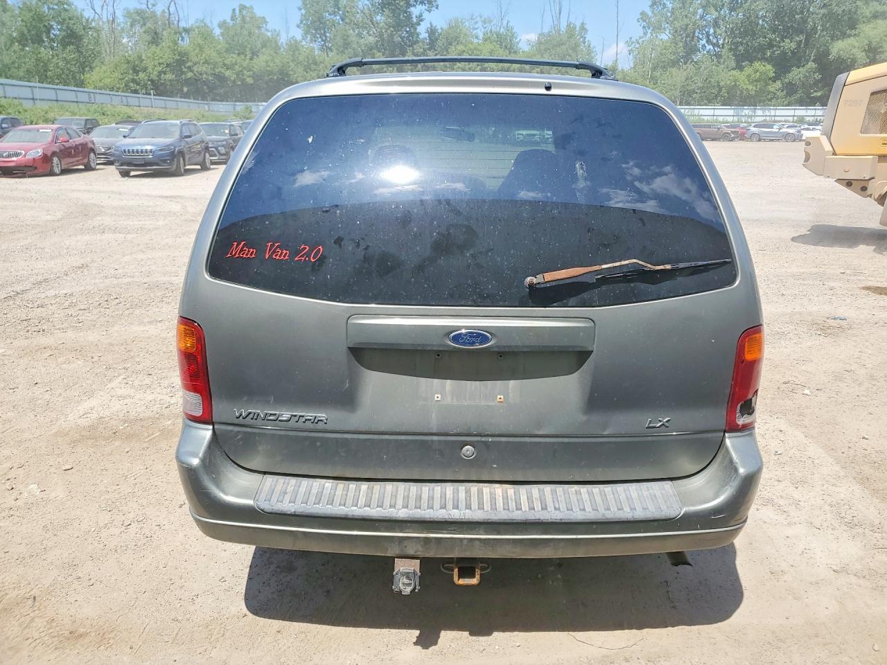 2002 Ford Windstar Lx Gray vin: 2FMZA51412BA69943