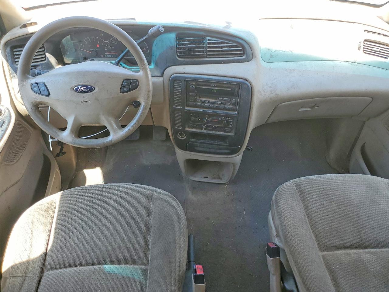 2002 Ford Windstar Lx Gray vin: 2FMZA51412BA69943