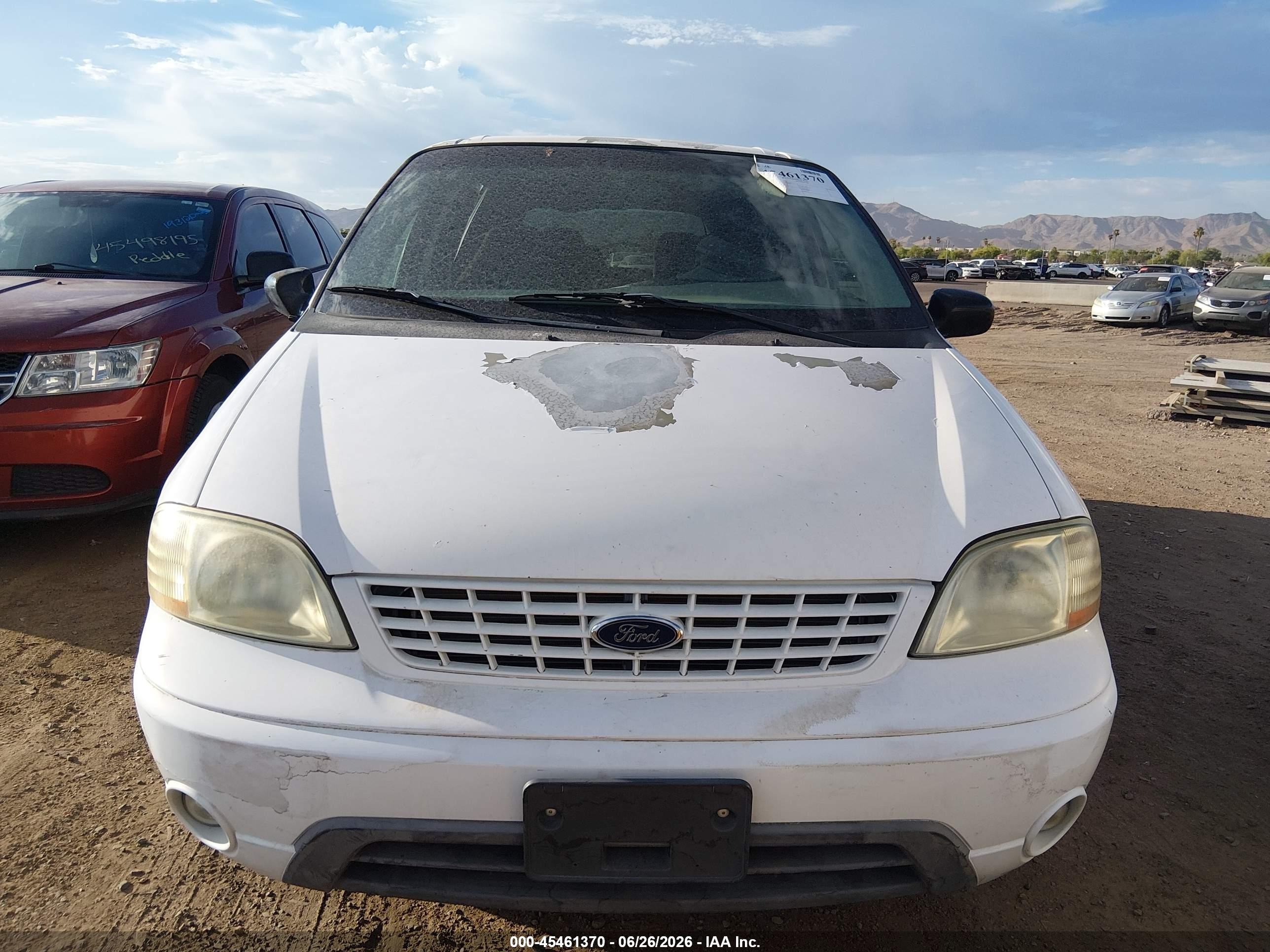 2003 Ford Windstar Lx Белый vin: 2FMZA51413BA16600