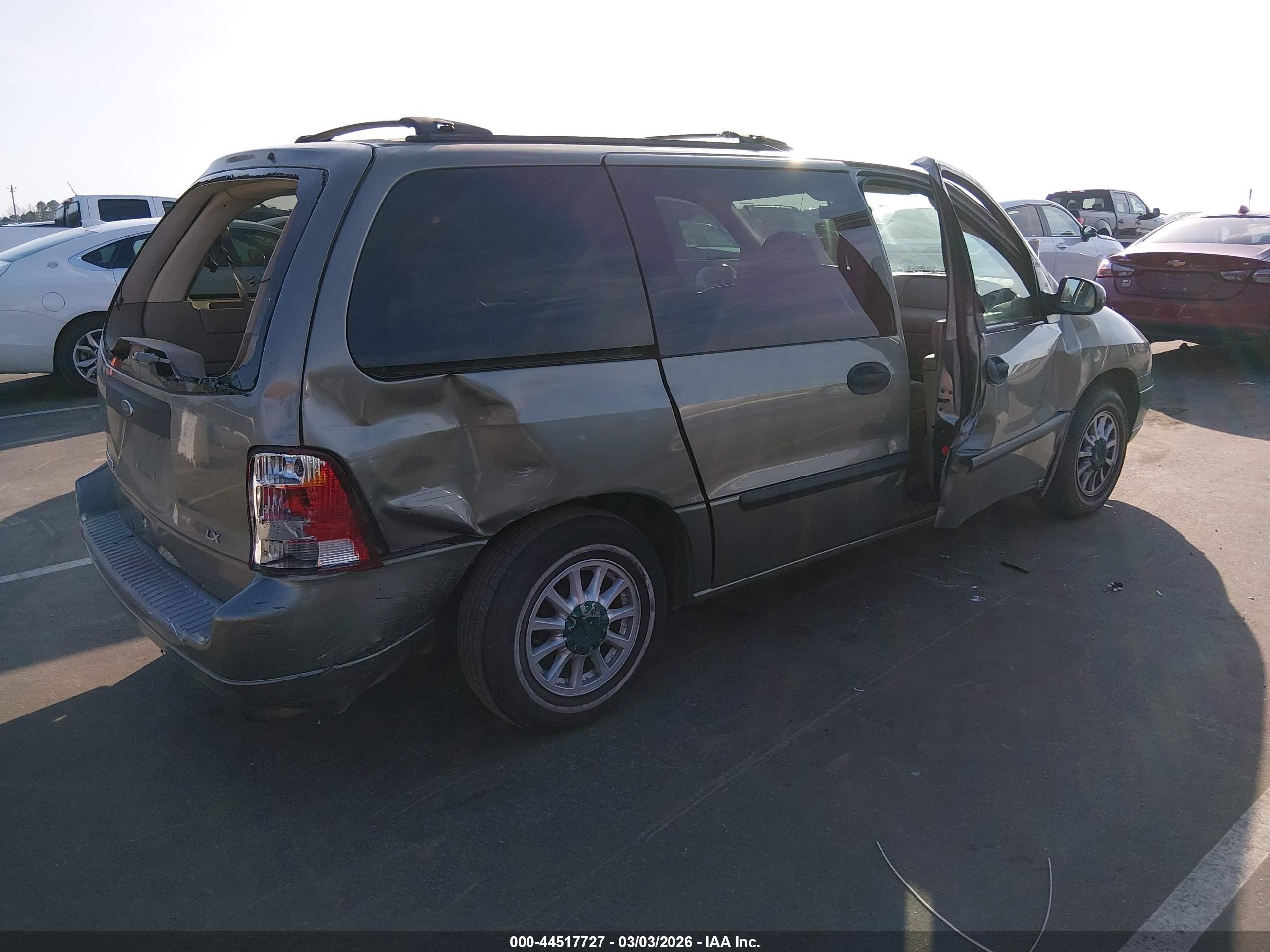 2003 Ford Windstar Lx Серебряный vin: 2FMZA51423BA97722