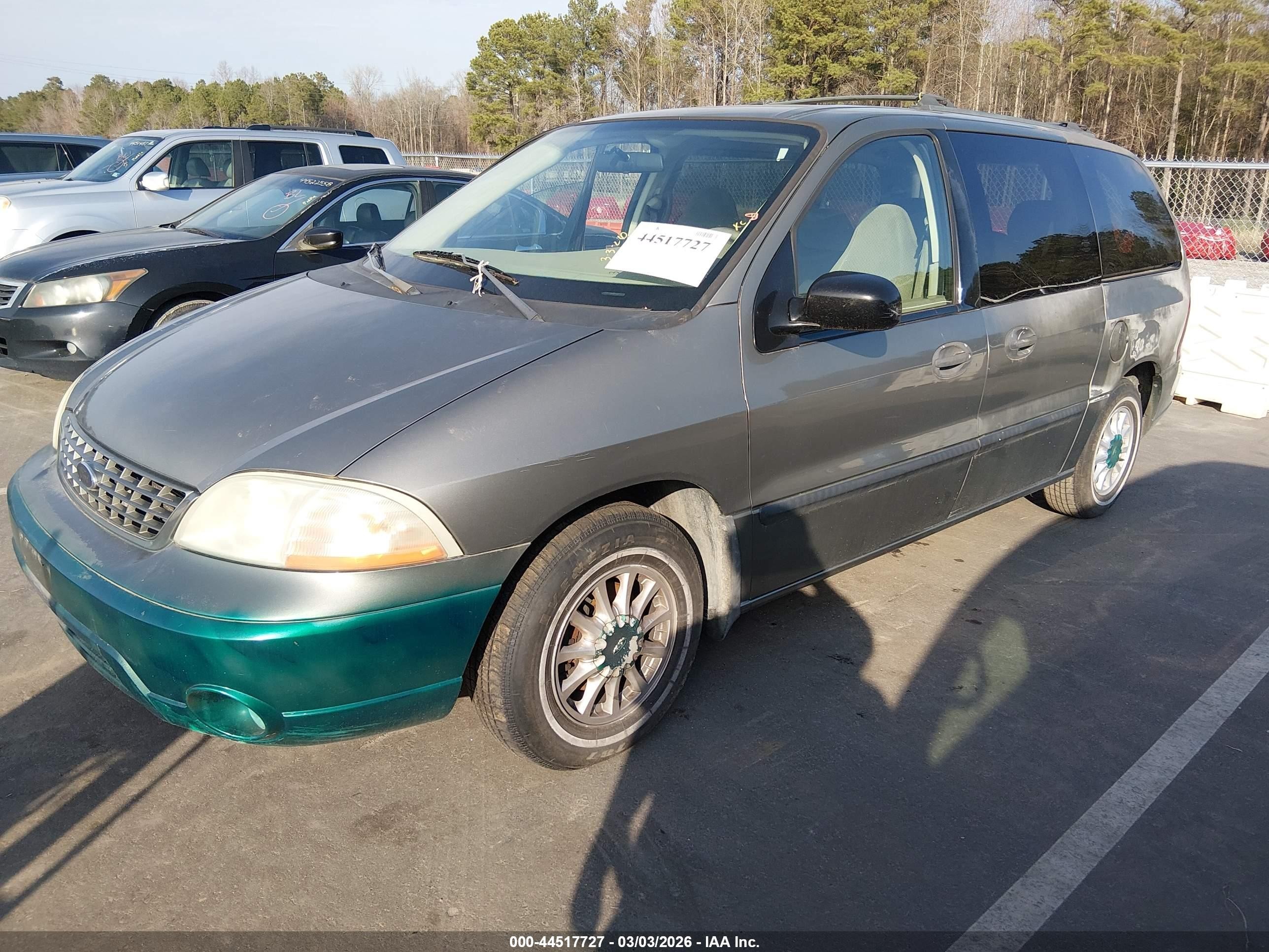 2003 Ford Windstar Lx Серебряный vin: 2FMZA51423BA97722