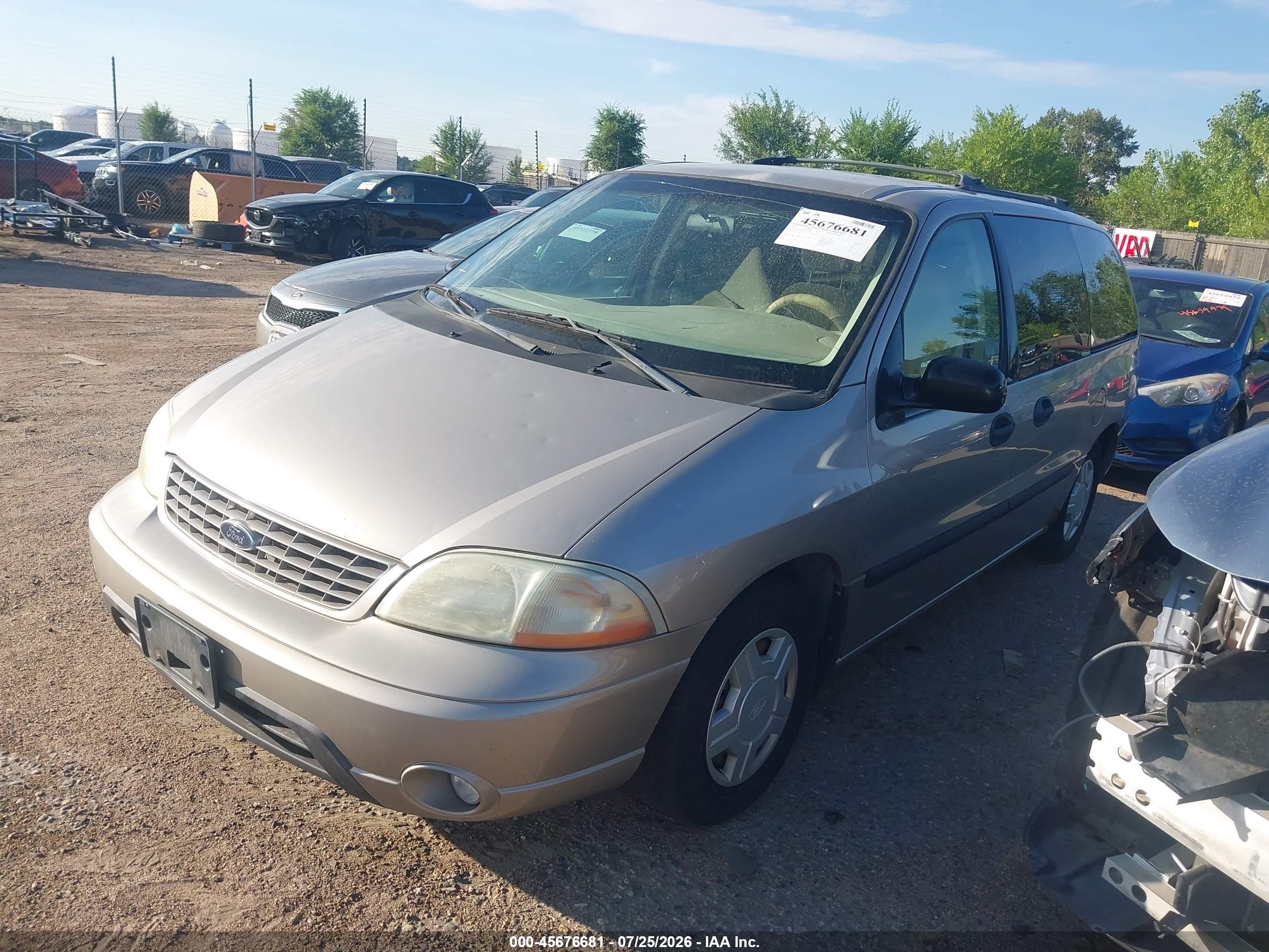 2003 Ford Windstar Lx Gold vin: 2FMZA51423BB56090