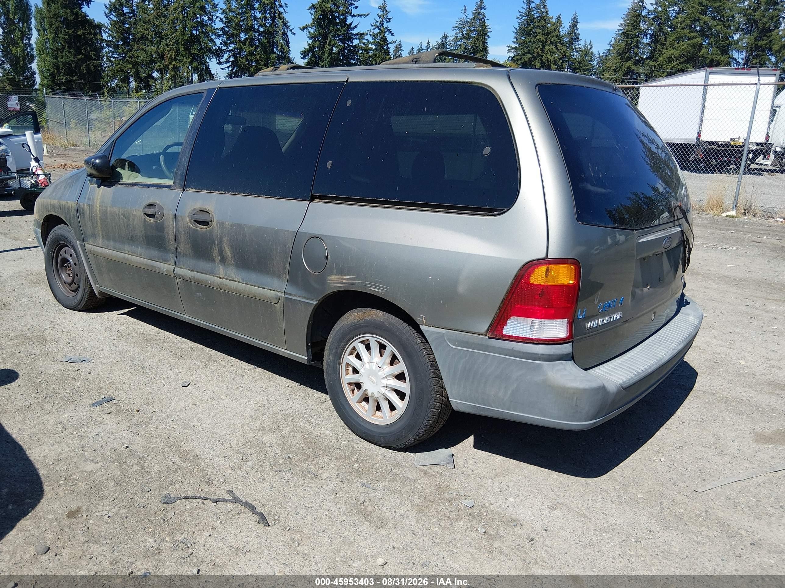 1999 Ford Windstar Lx Серый vin: 2FMZA5142XBA67769
