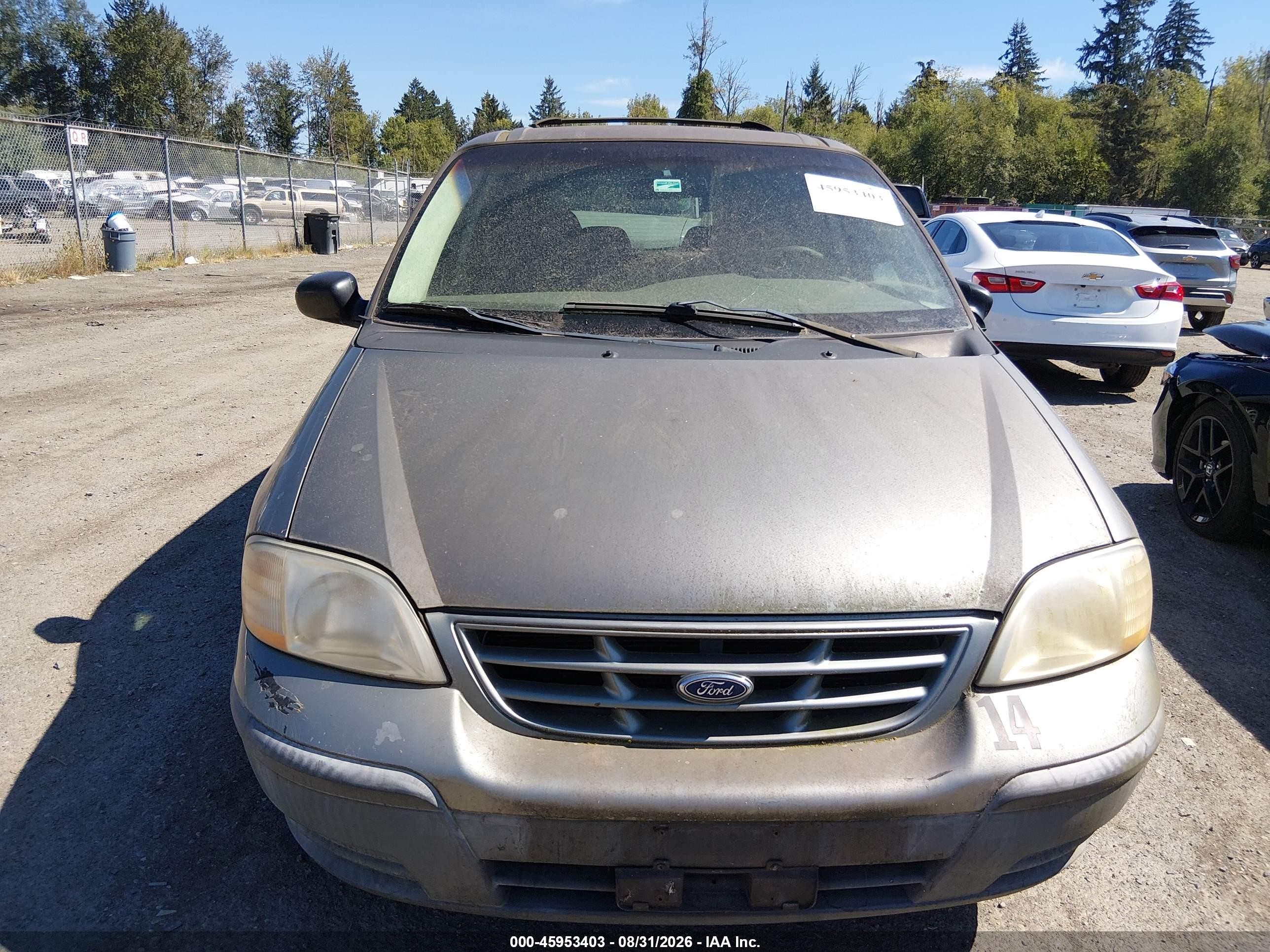 1999 Ford Windstar Lx Серый vin: 2FMZA5142XBA67769