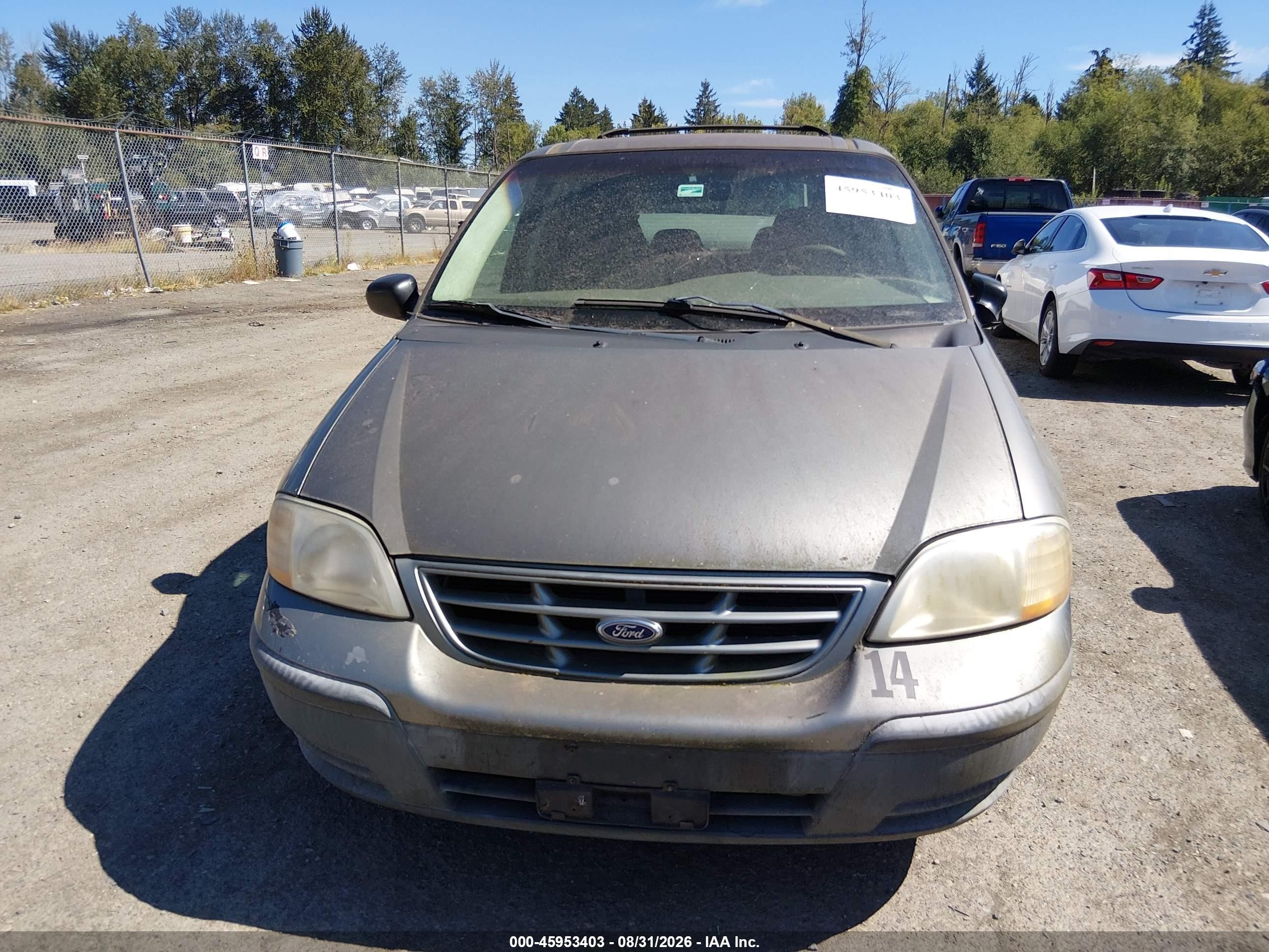1999 Ford Windstar Lx Серый vin: 2FMZA5142XBA67769