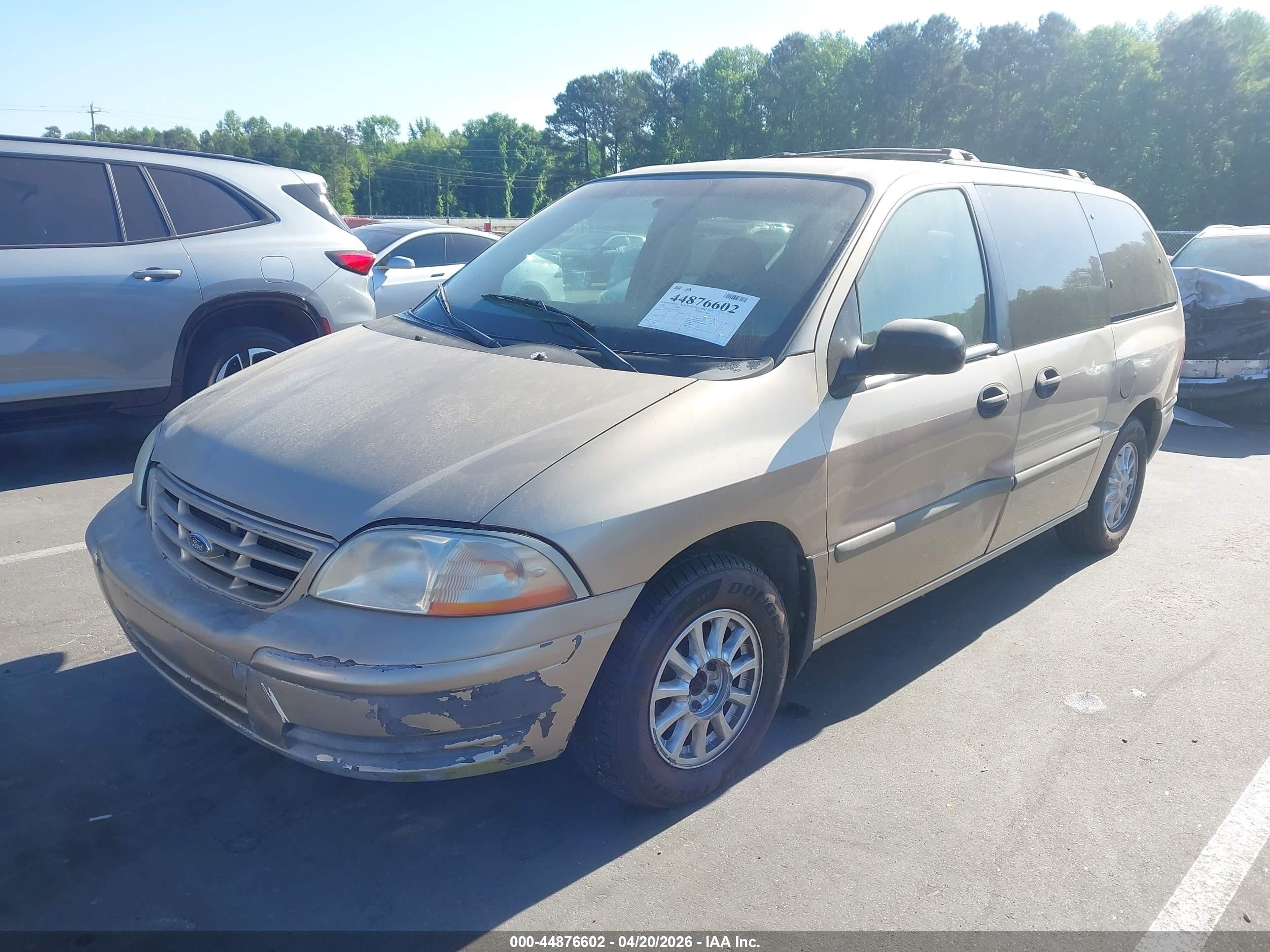 2000 Ford Windstar Lx Gold vin: 2FMZA5142YBC46752