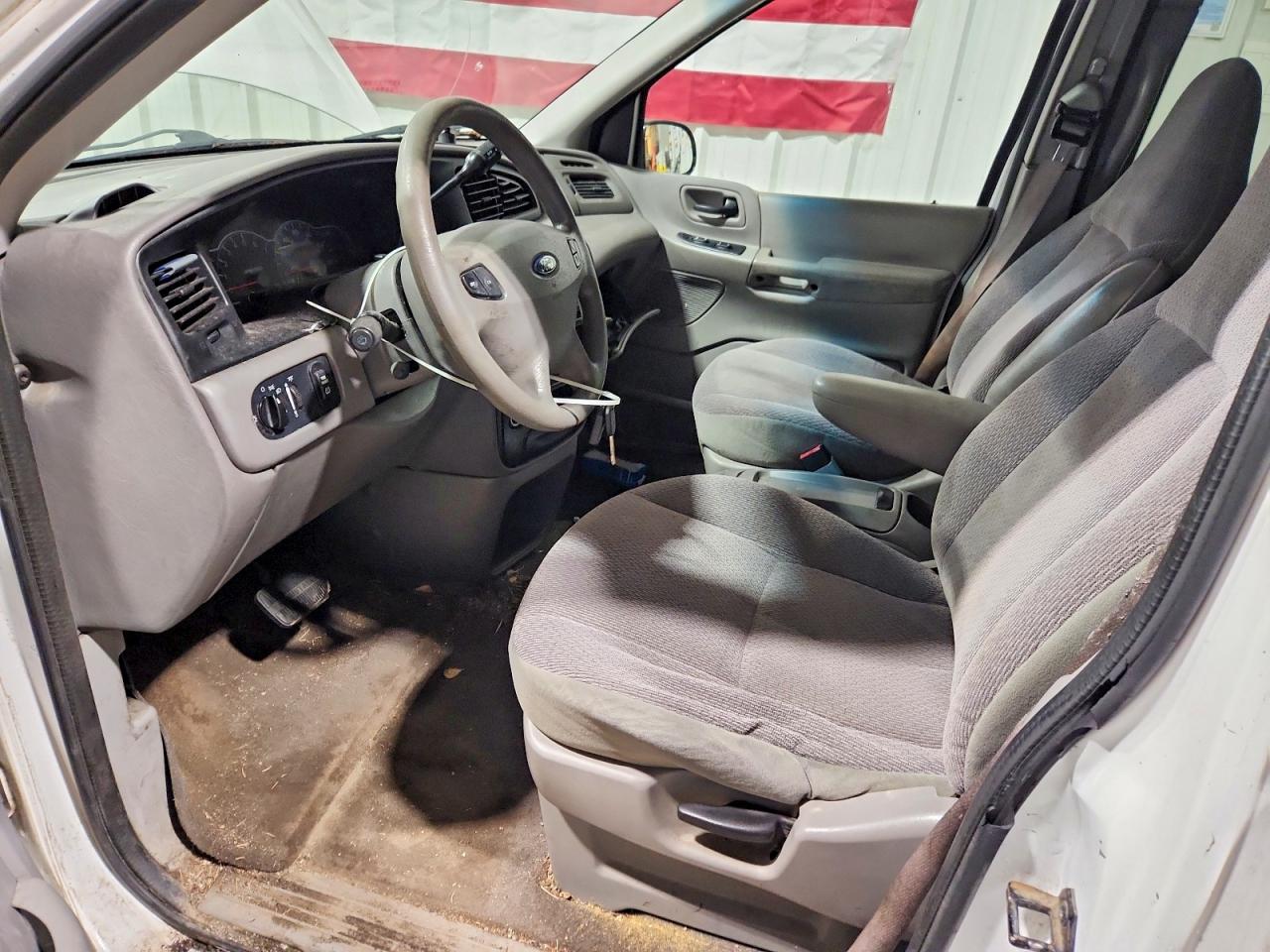 2002 Ford Windstar Lx White vin: 2FMZA51432BB21234