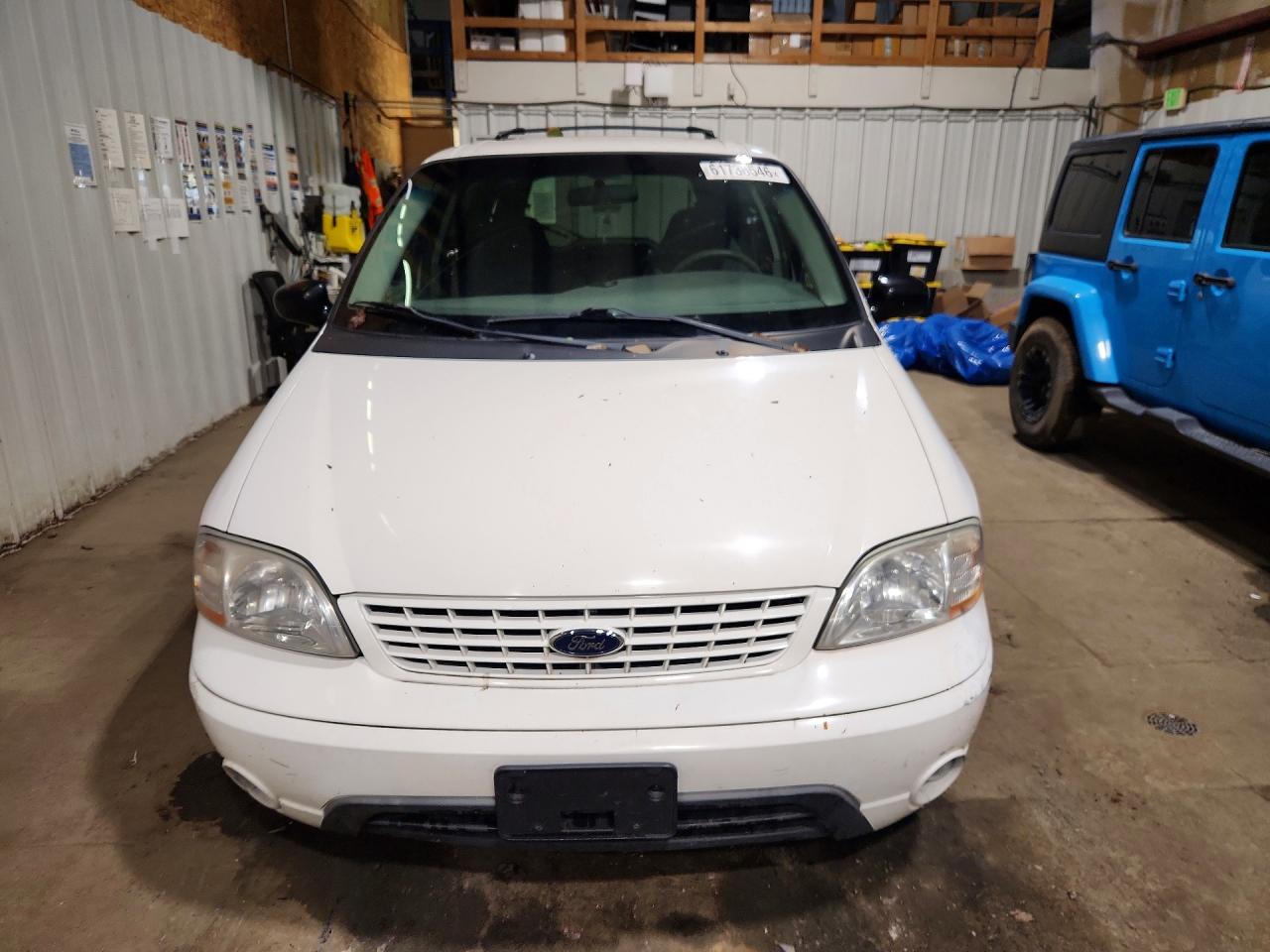 2002 Ford Windstar Lx White vin: 2FMZA51432BB21234