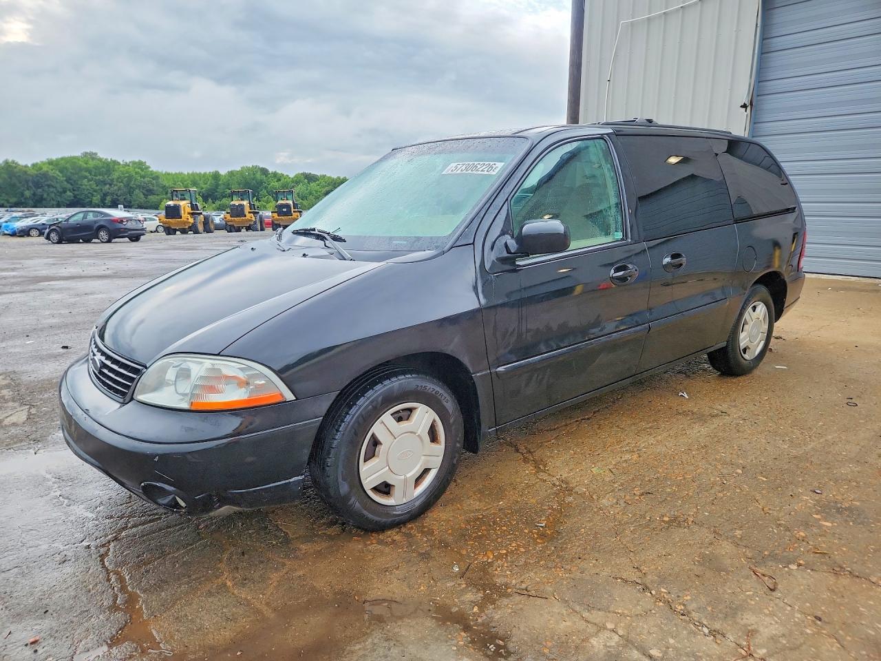 2002 Ford Windstar Lx Черный vin: 2FMZA51432BB35201