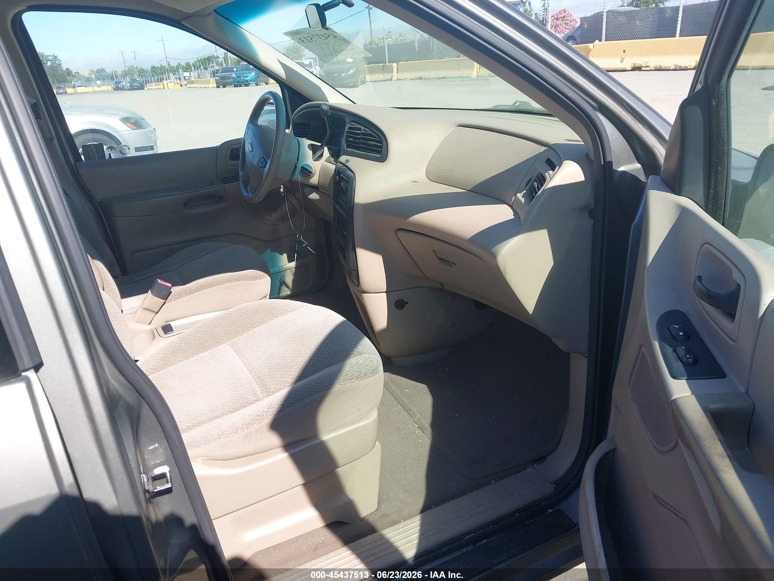 2002 Ford Windstar Lx Gray vin: 2FMZA51432BB77903