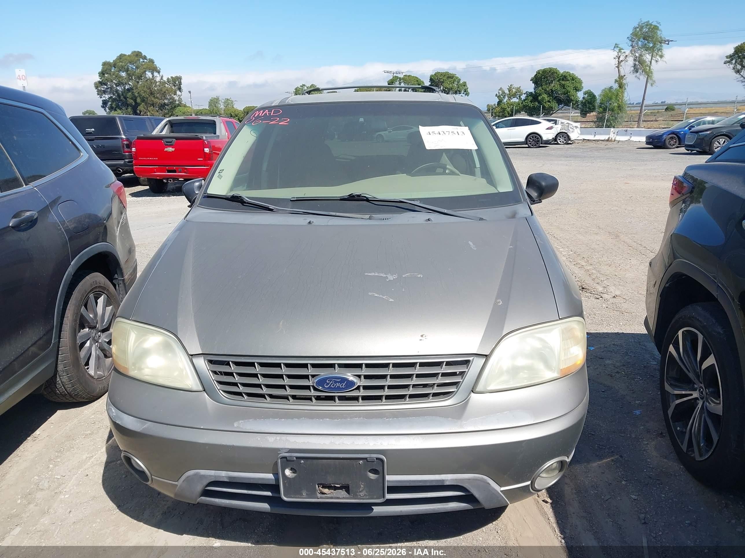 2002 Ford Windstar Lx Gray vin: 2FMZA51432BB77903