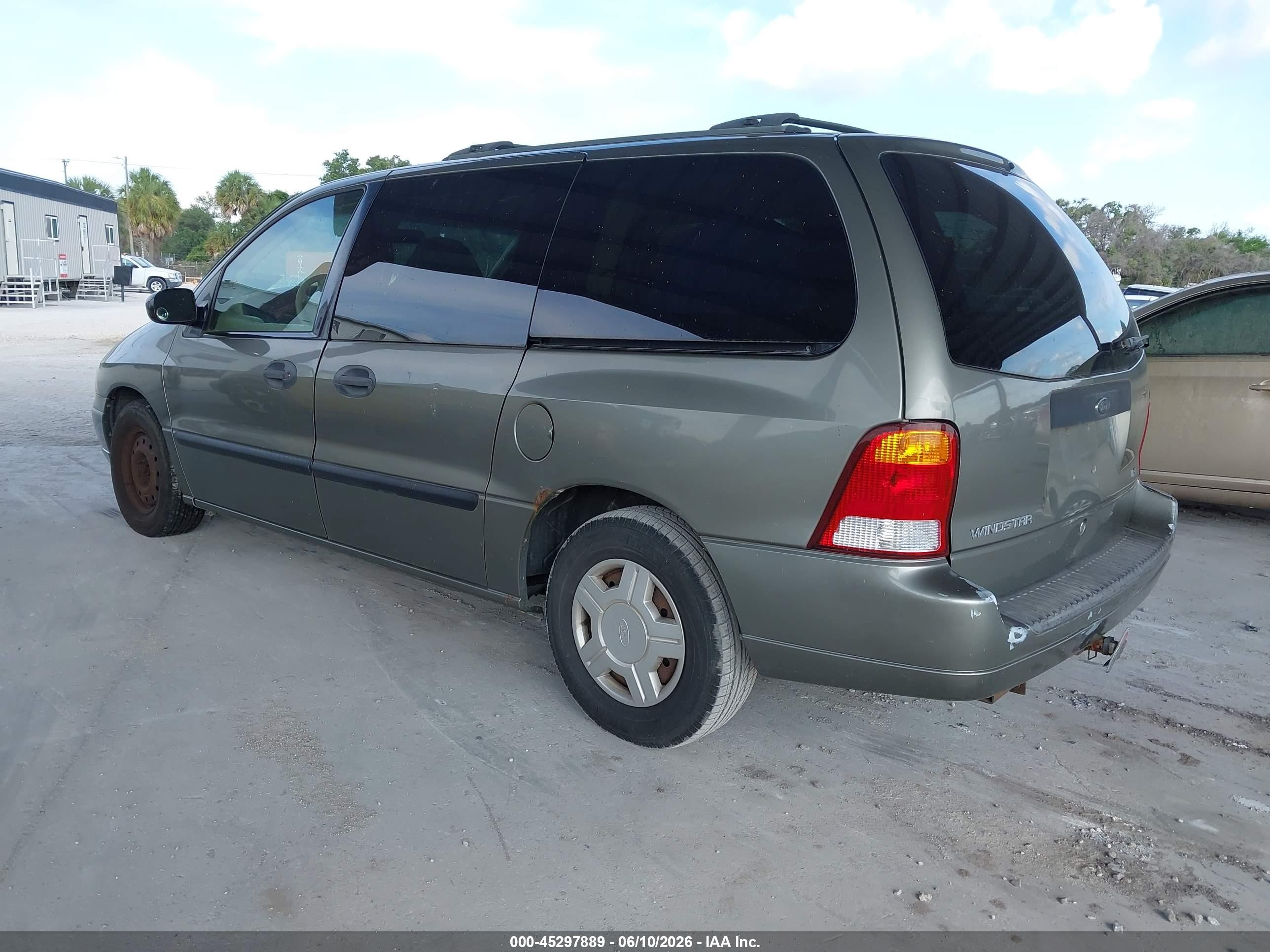 2003 Ford Windstar Lx Gray vin: 2FMZA51433BB07836