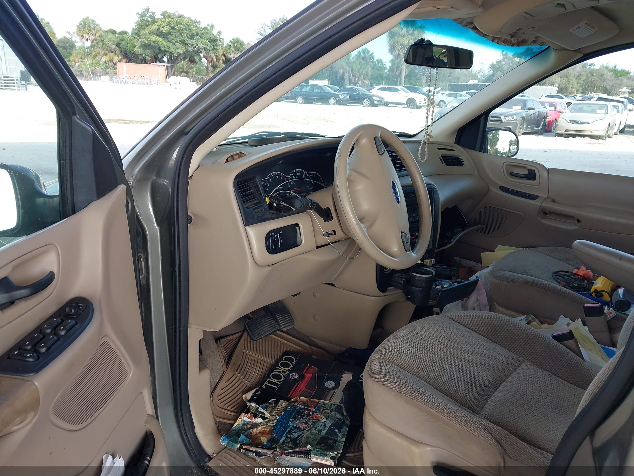 2003 Ford Windstar Lx Gray vin: 2FMZA51433BB07836
