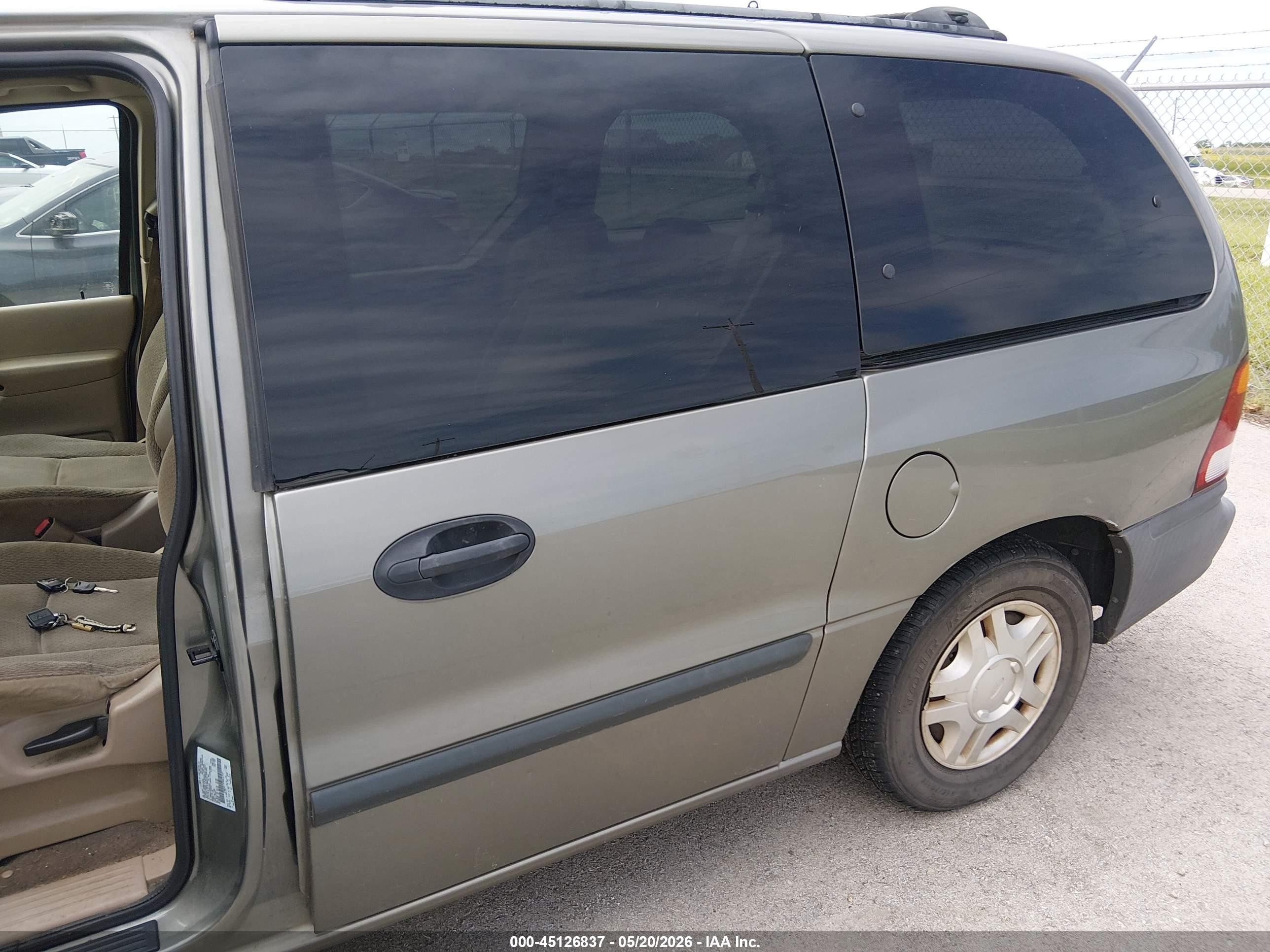 1999 Ford Windstar Lx Green vin: 2FMZA5143XBC27237