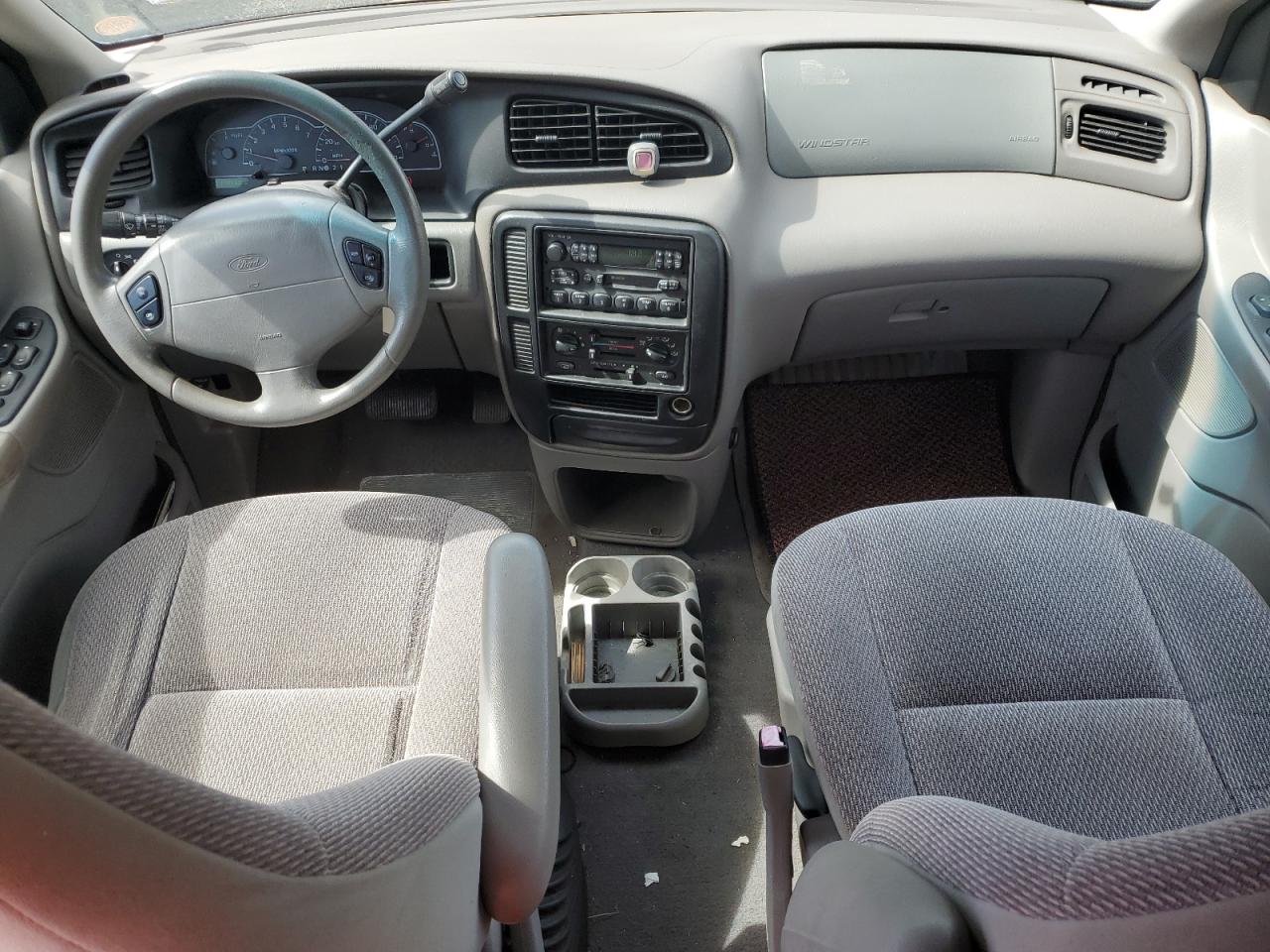 2000 Ford Windstar Lx Silver vin: 2FMZA5143YBA55566