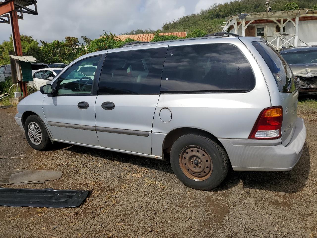 2000 Ford Windstar Lx Silver vin: 2FMZA5143YBA55566
