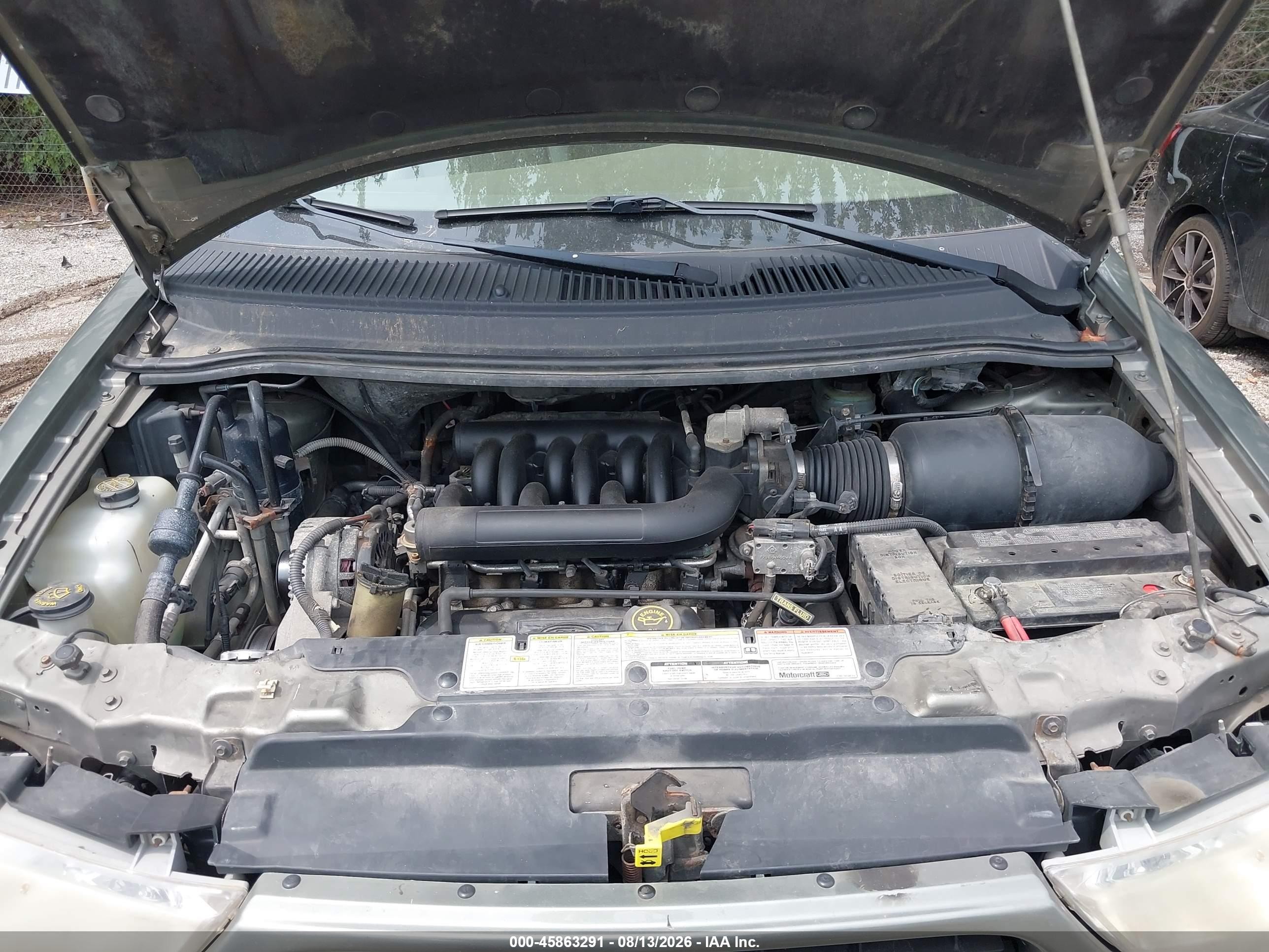 1998 Ford Windstar Wagon Green vin: 2FMZA5144WBD85231