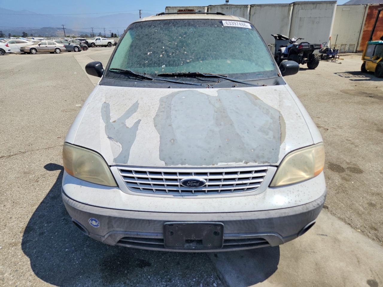 2001 Ford Windstar Lx White vin: 2FMZA51451BB07107