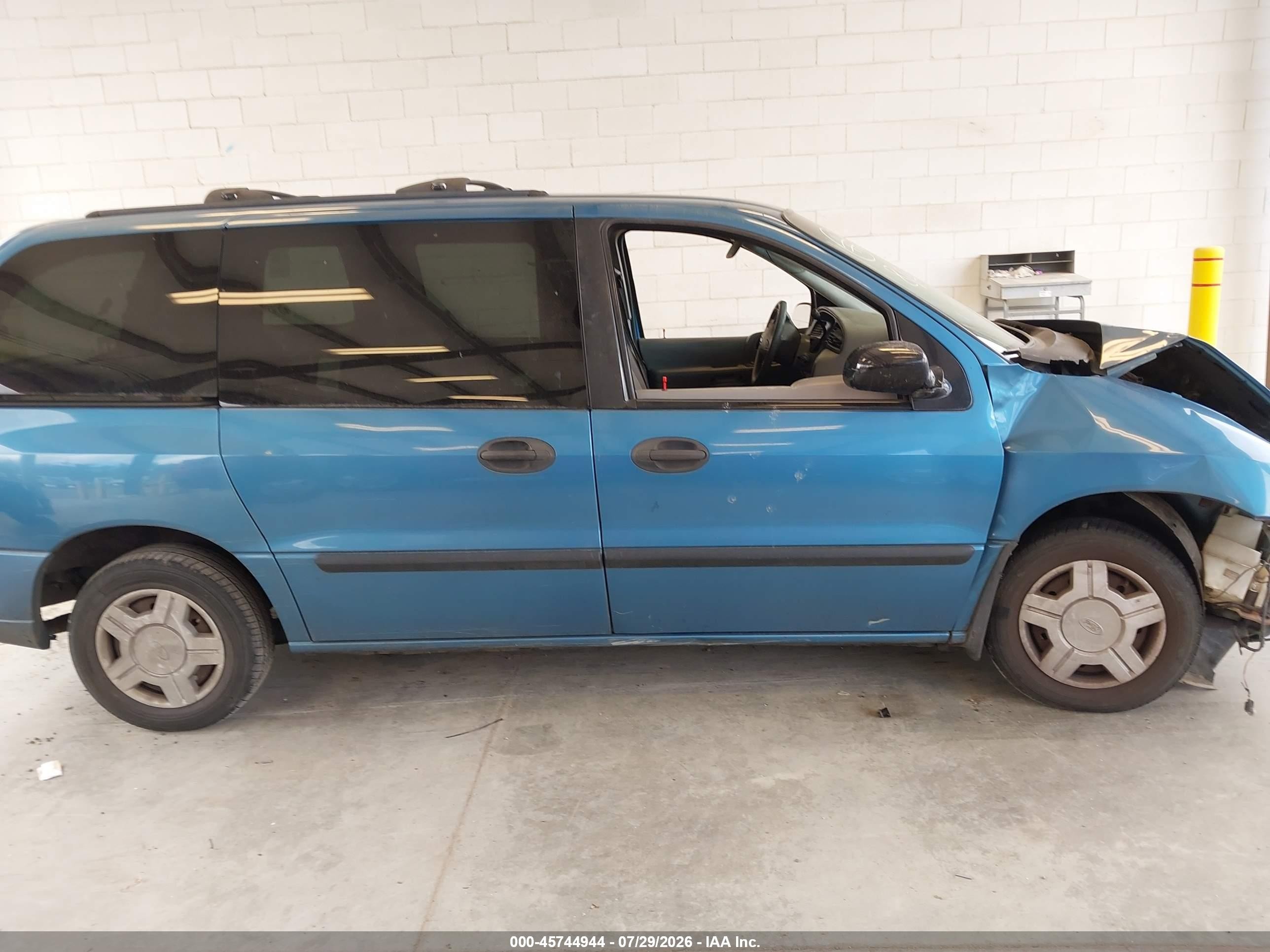 2003 Ford Windstar Lx Blue vin: 2FMZA51463BA77490